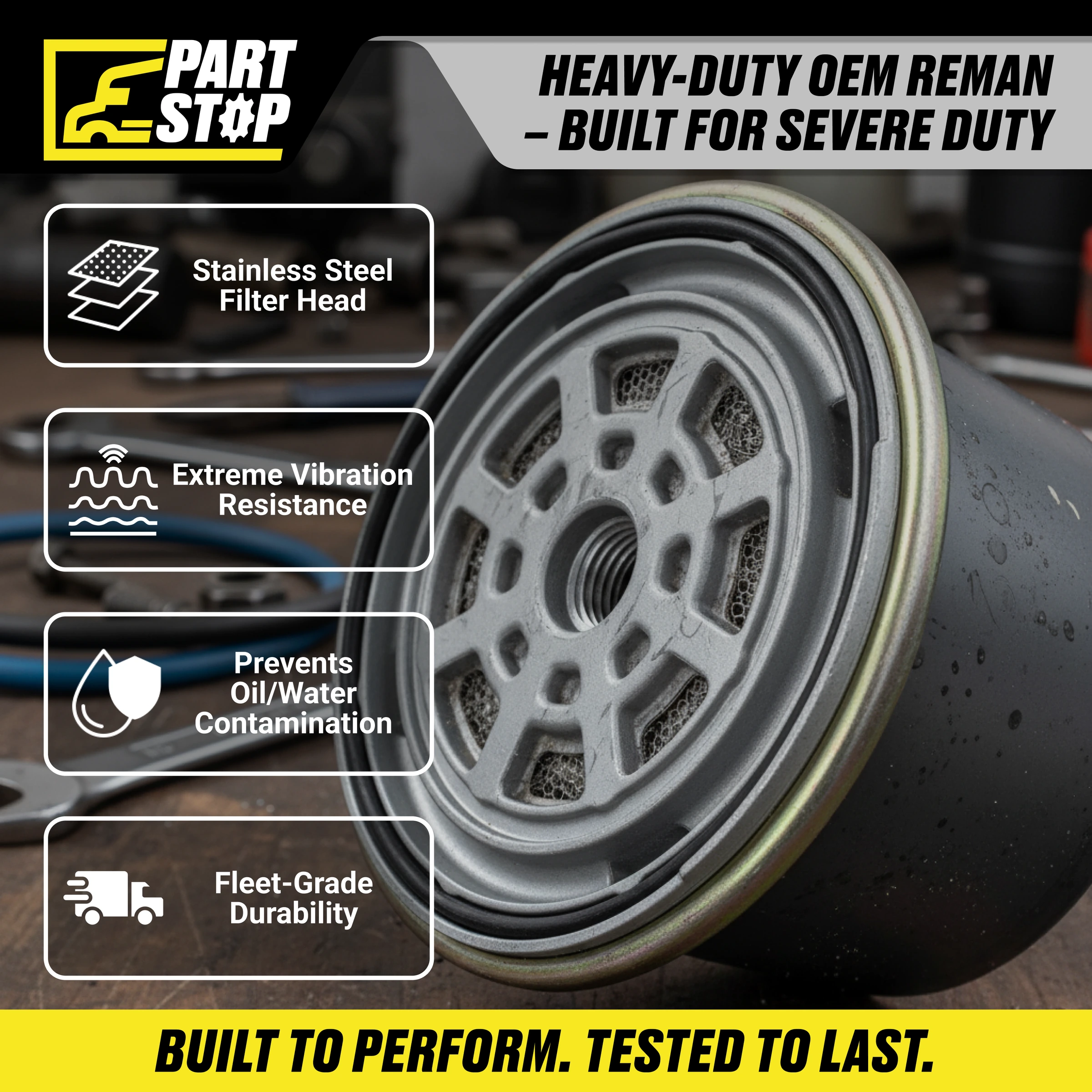 Bendix 109493X Air Dryer Cartridge Fits Universal , Volvo , Freightliner etc — infographic