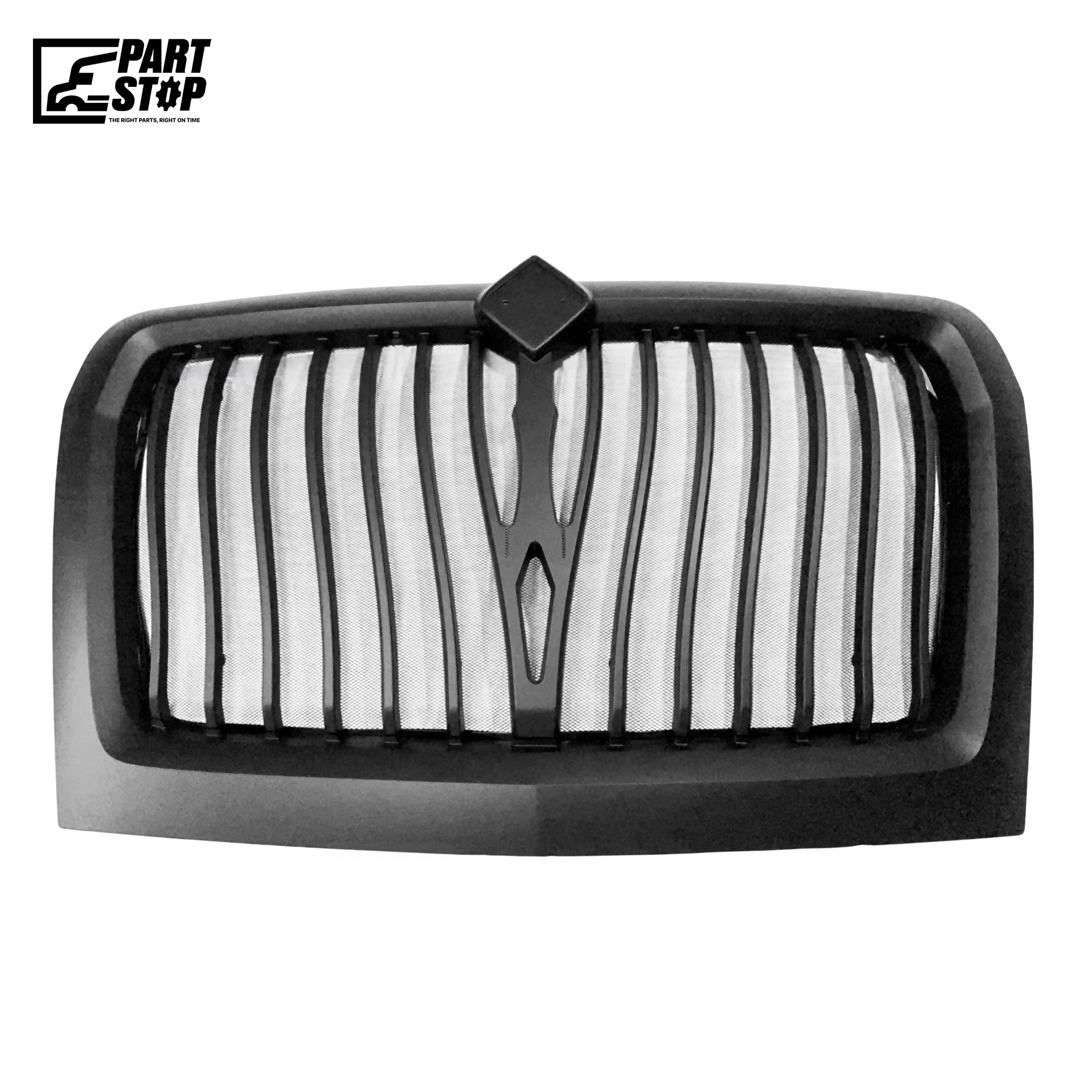 4059083C93 Black Front Grille with Bug Screen Fits International LT 2020-2023 — photo 2