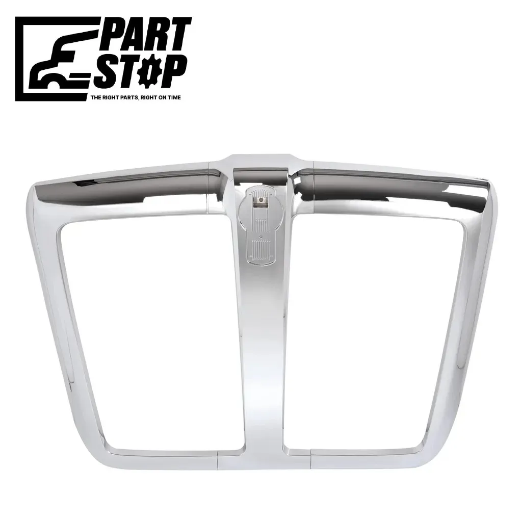 Aftermarket Chrome Front Grille W/O Bug Screen Fits Kenworth T680 2014-2023 L29-6155-100