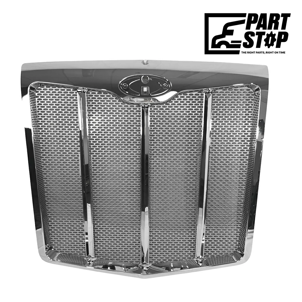 Fits Peterbilt 579 Chrome Front Grille Bug Screen 2012-2024 L296157100
