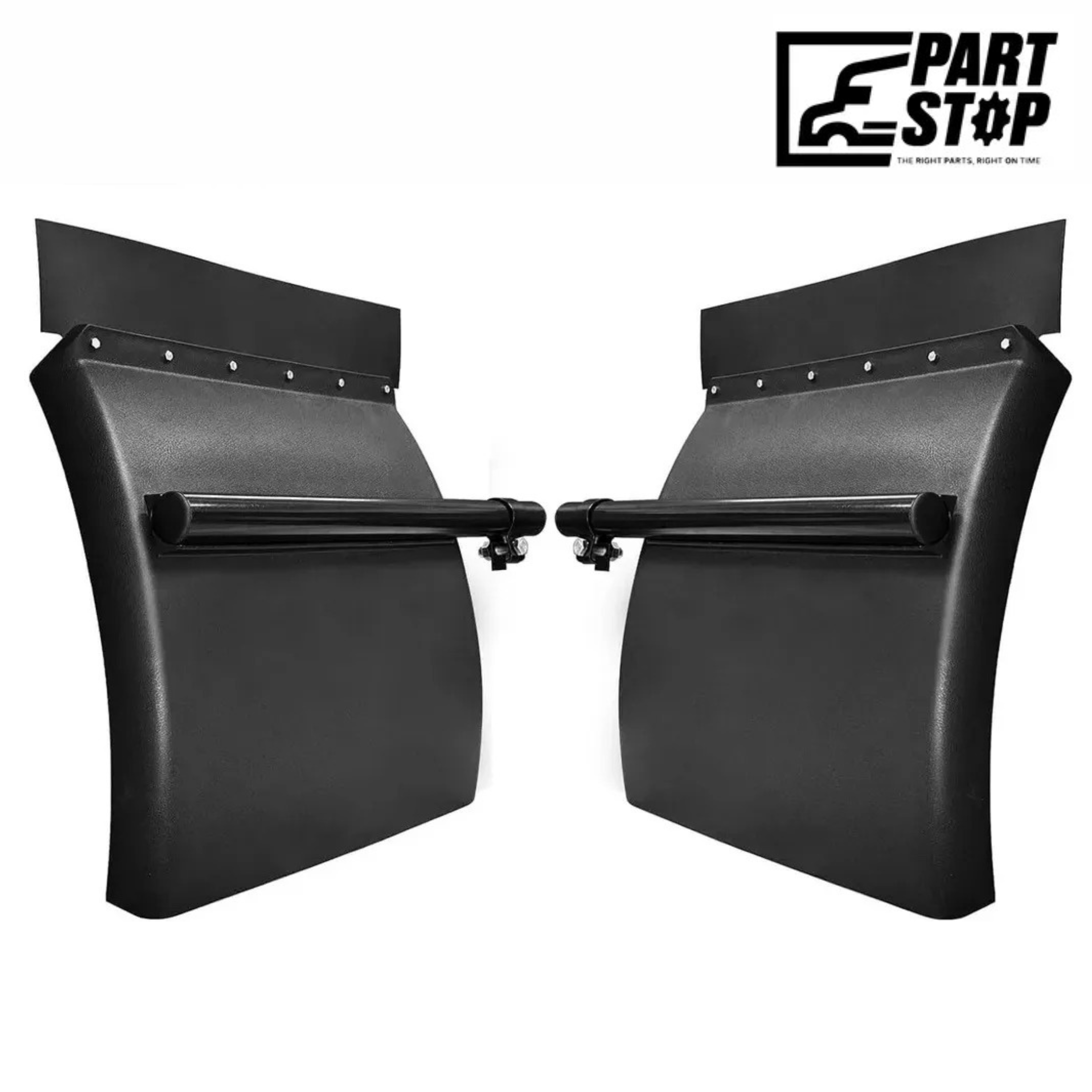 24" × 24" Plastic Quarter Fender Kit for Universal Trucks and Trailers