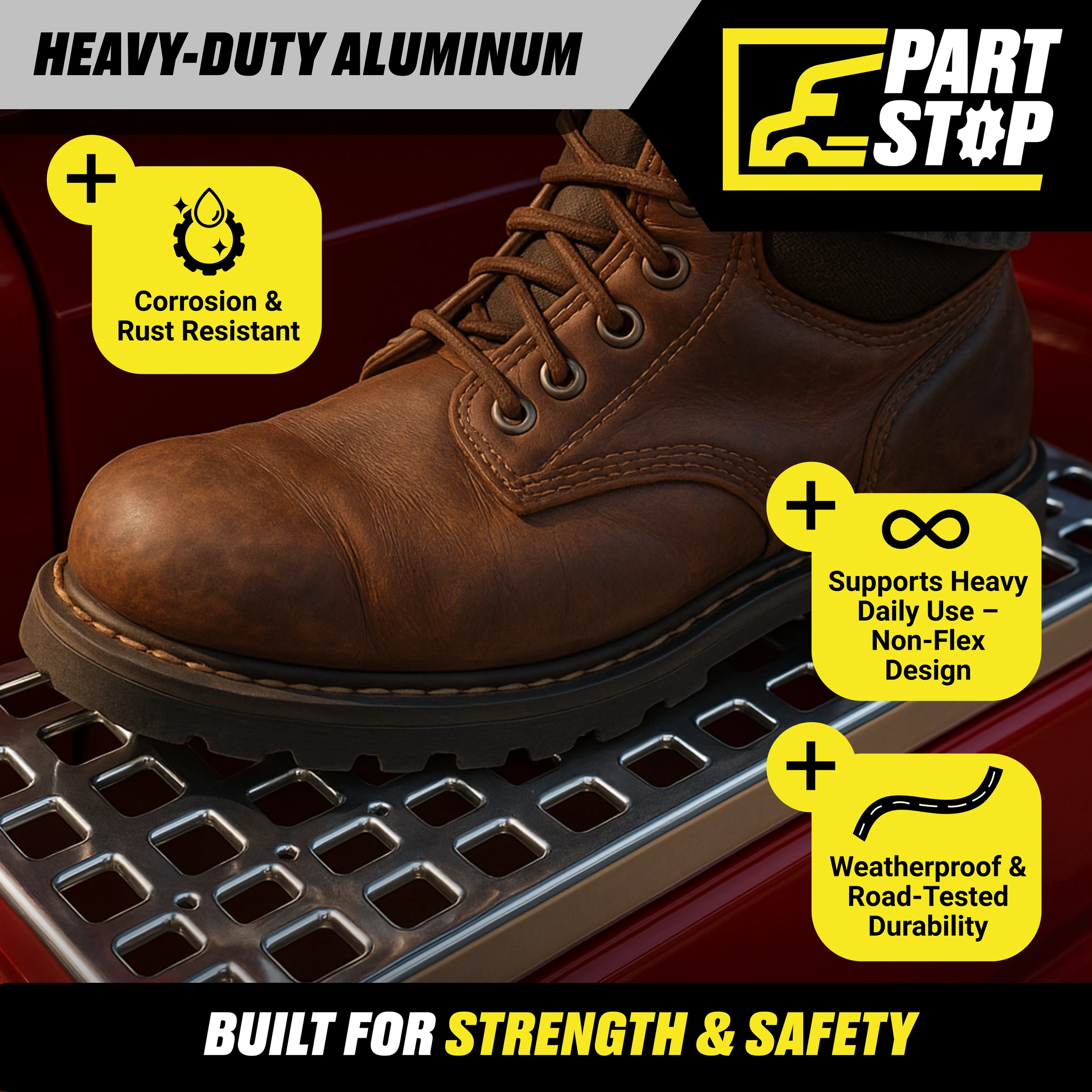 Front Fairing Step Fits Volvo VNL 2018-2024 20489698 — infographic