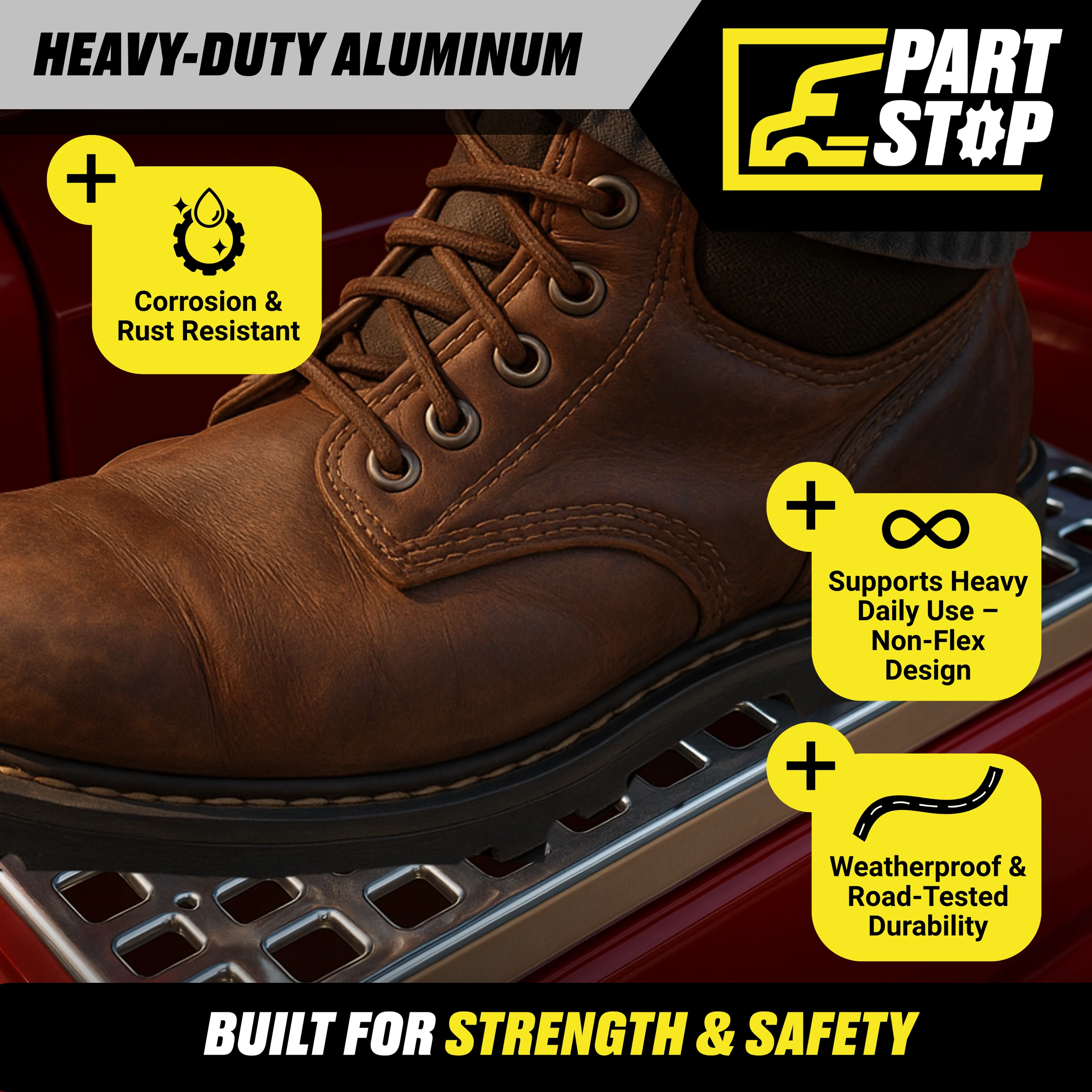 Front Fairing Step Lower Fits Volvo VNL 2018-2024 20489697 — infographic