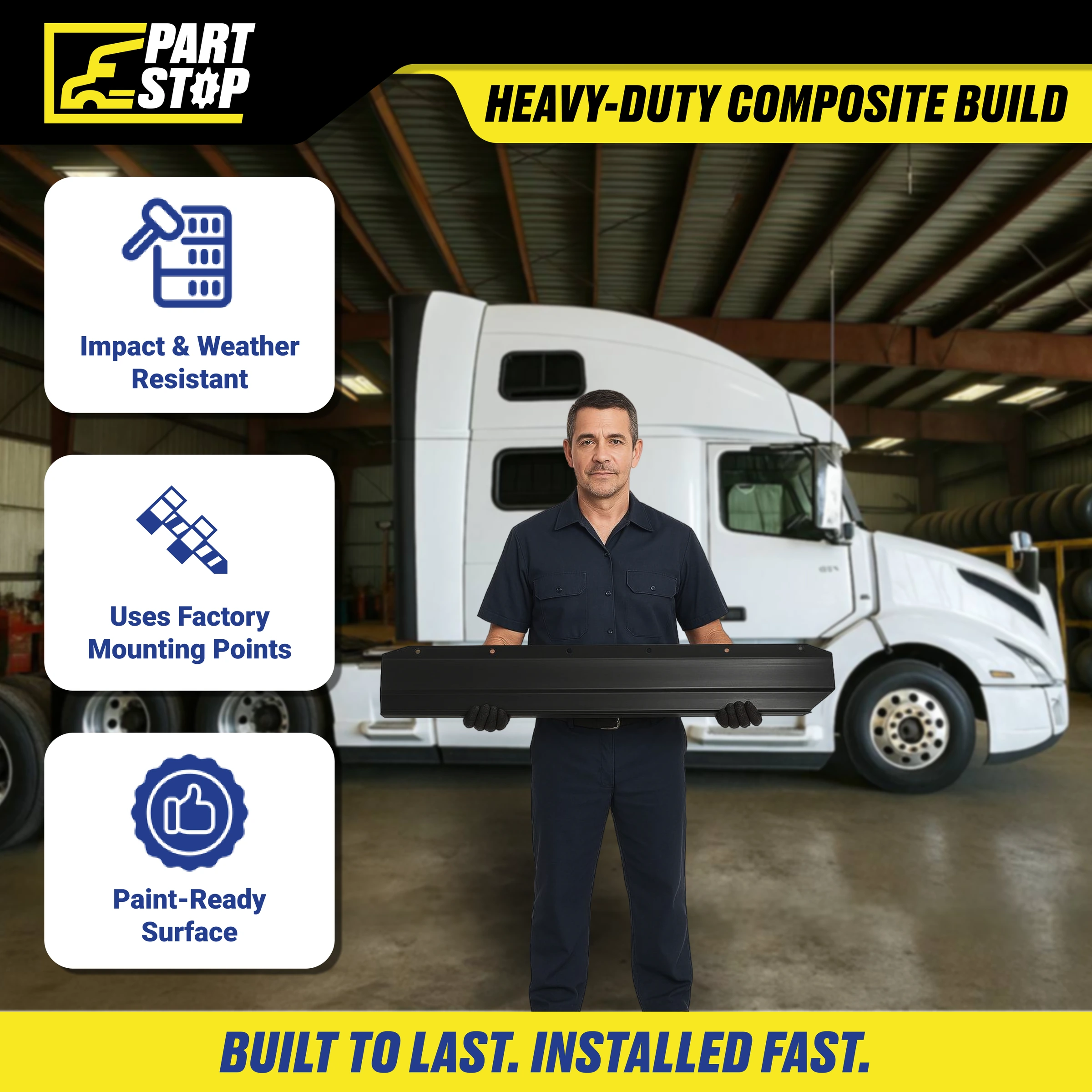 Volvo VNL Fairing Set — LEFT + RIGHT (Complete) KIT — infographic 11