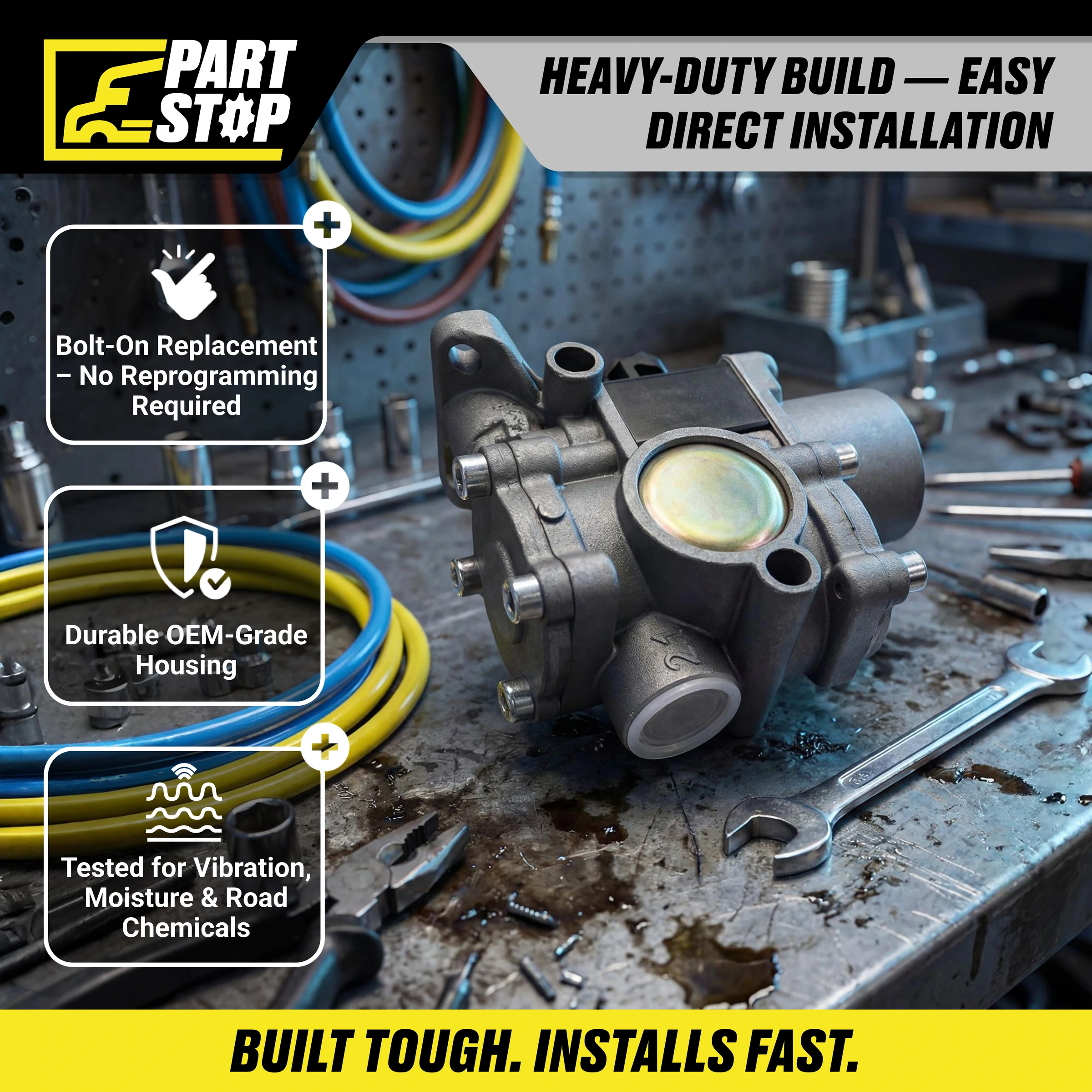 4006110030 ABS Modulator Fits Volvo Fits Freightliner Peterbilt R955356  Univers — infographic