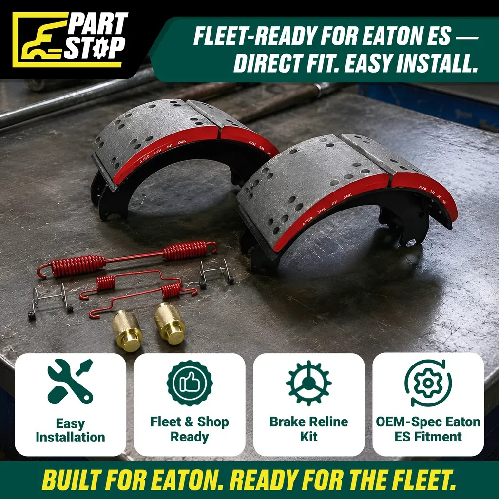 4709 Brake Shoe 4709 16.5x7 for Heavy Duty Trucks  4709E 4709E2 — infographic