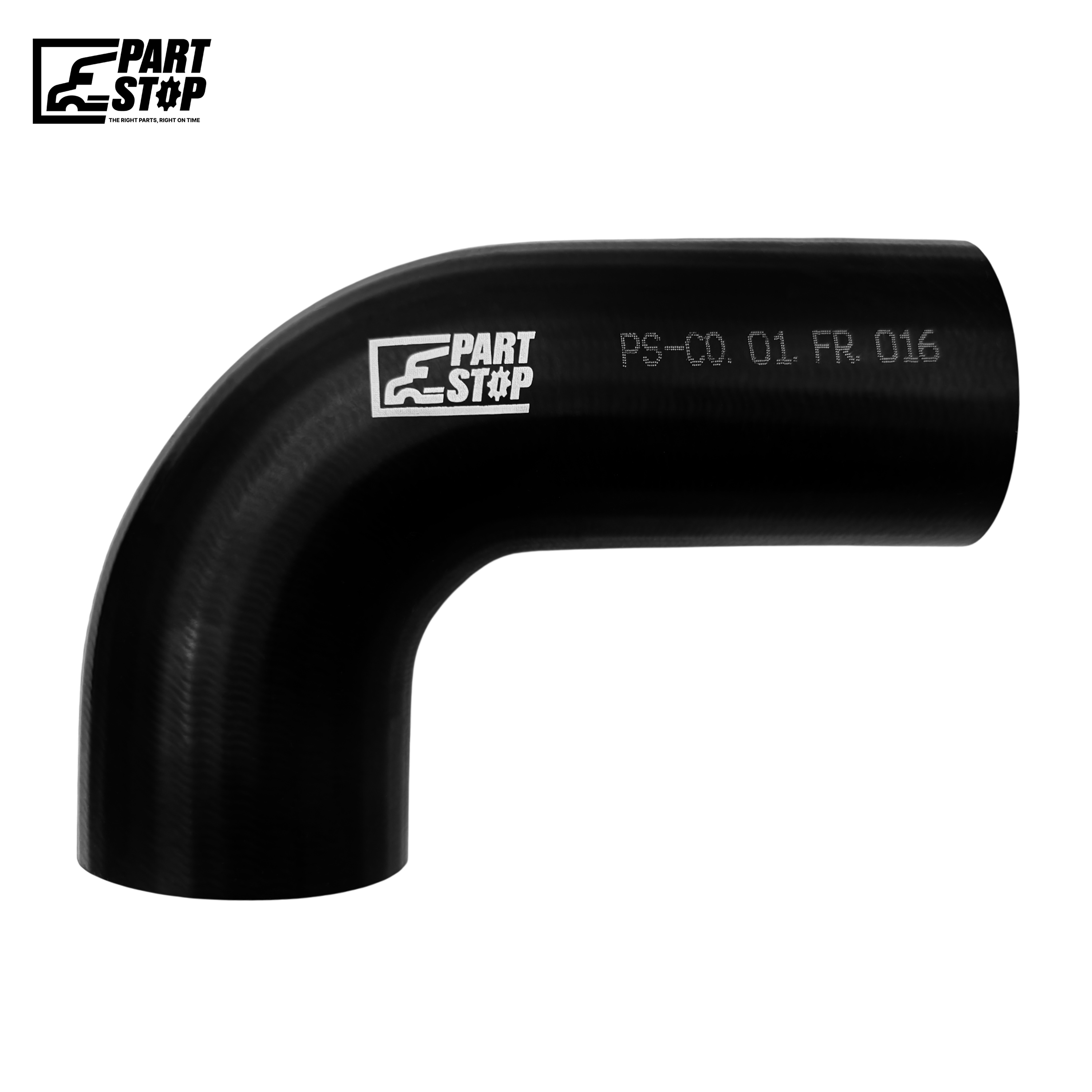 90-Degree Molded Radiator Elbow - 2.5" ID - Fits Freightliner Cascadia 113 & 125 - Replaces 05-16062-123,F02517S352 — photo 2