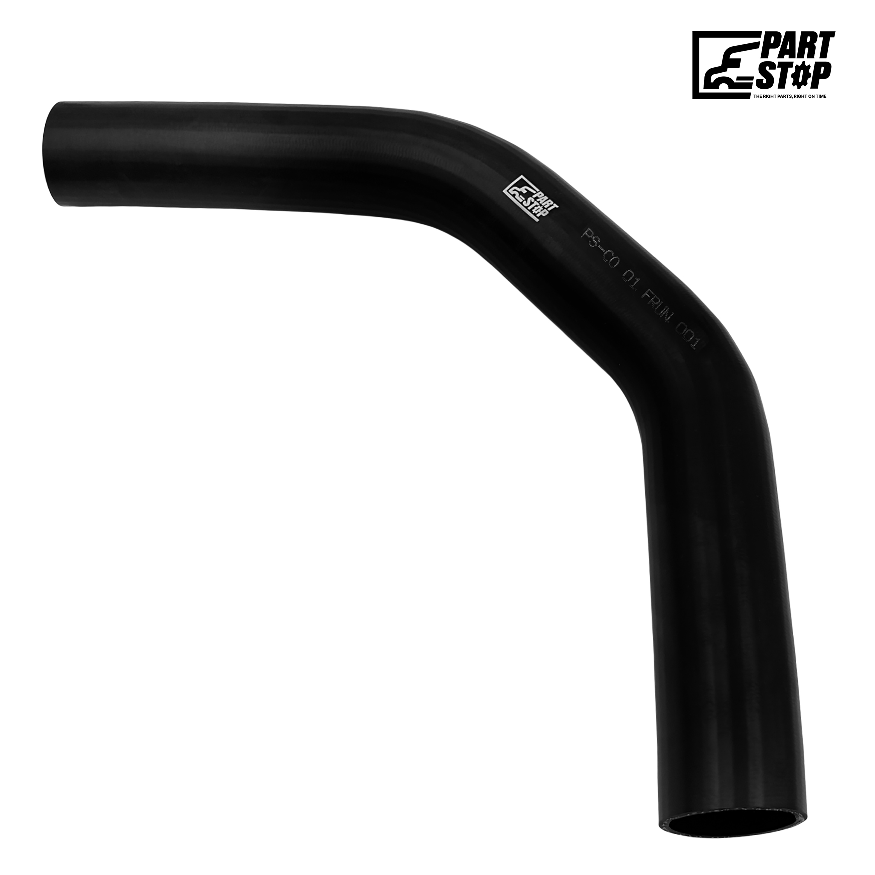 Lower Radiator Hose for Freightliner - 2.5" ID x 17.63" Length - Fits Detroit Diesel Series 60 - Replaces 05-21303-001 — photo 2