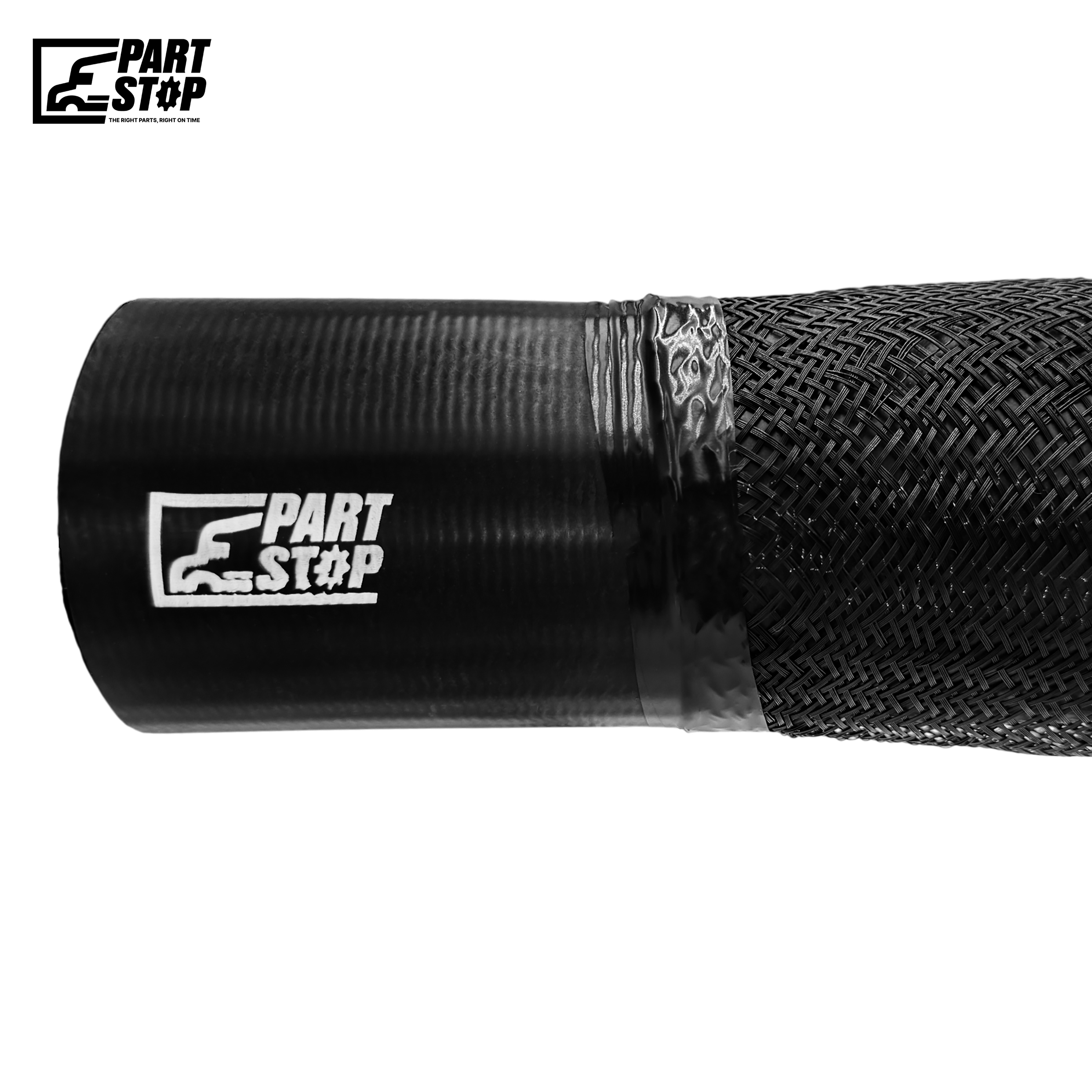 Heavy-Duty Lower Radiator Hose - 2.5" ID - Reinforced with Inner Spring - Fits International ProStar F02512S352 — photo 2