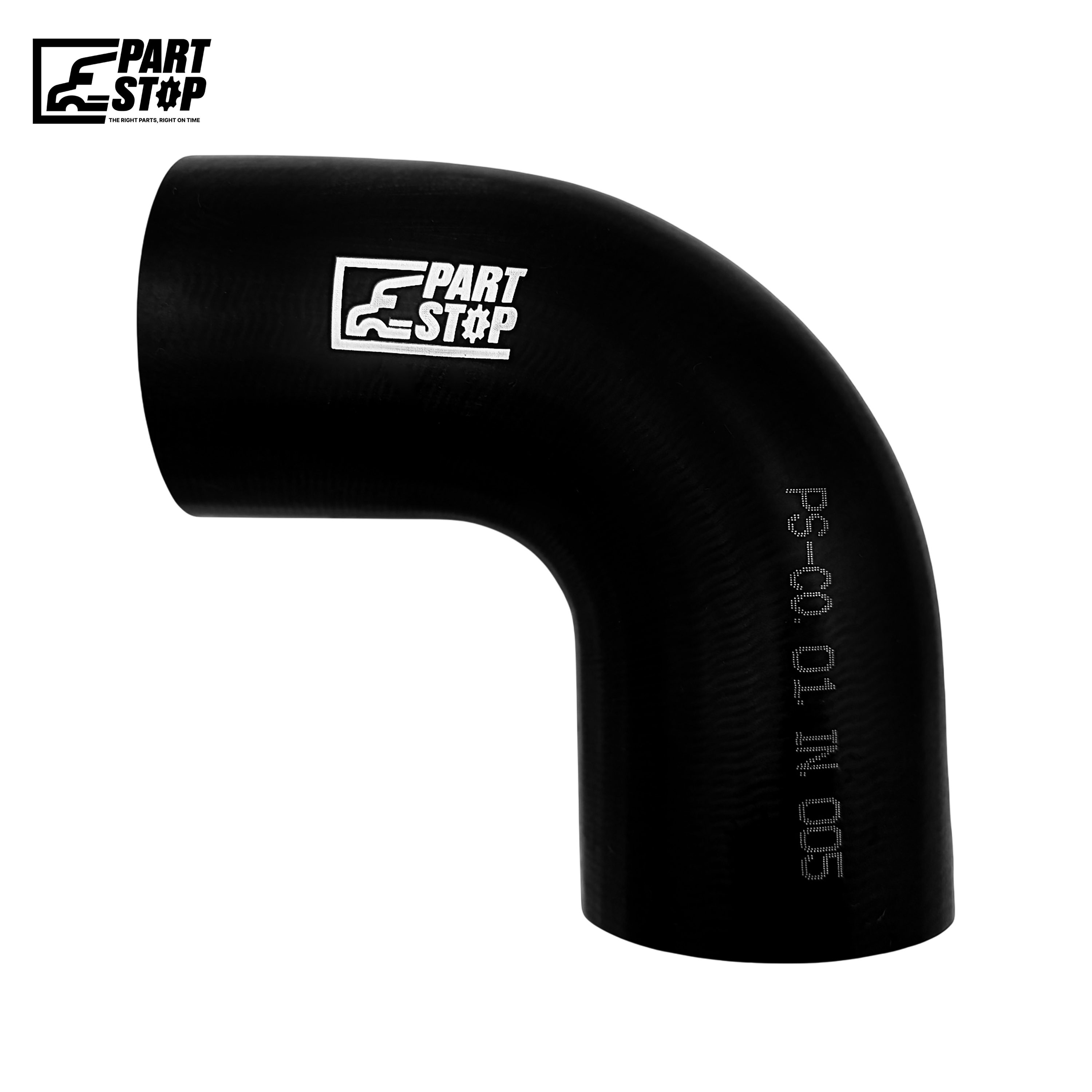 90-Degree Molded Radiator Hose - 2.5" ID - Fits International TranStar 8500 & 4300 Series - Replaces 3558668C1,F02514S352 — photo 2