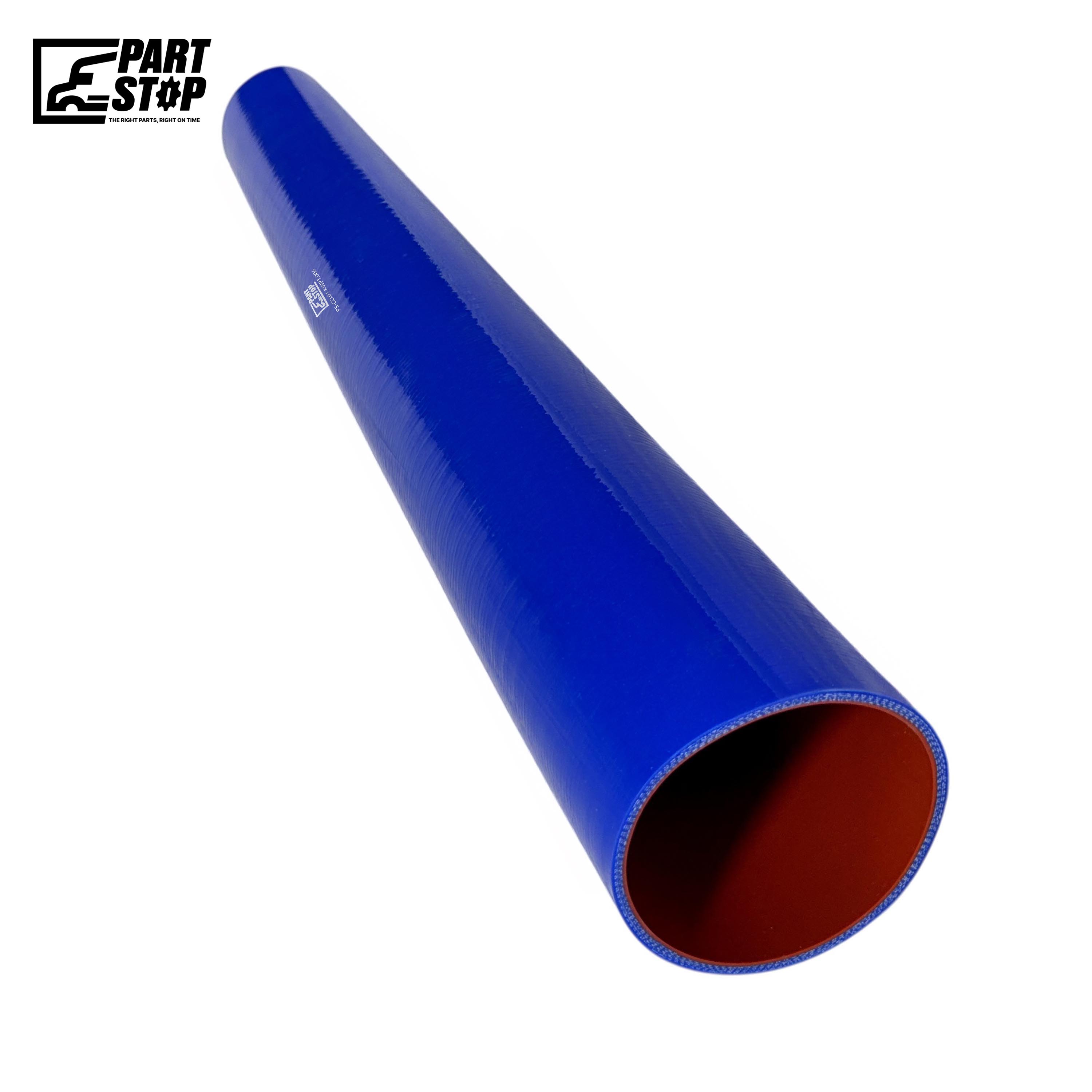 Straight Silicone Coolant Hose - 3" ID x 3ft Stick - 4-Ply Reinforced - Fits Kenworth & Peterbilt F02508S352