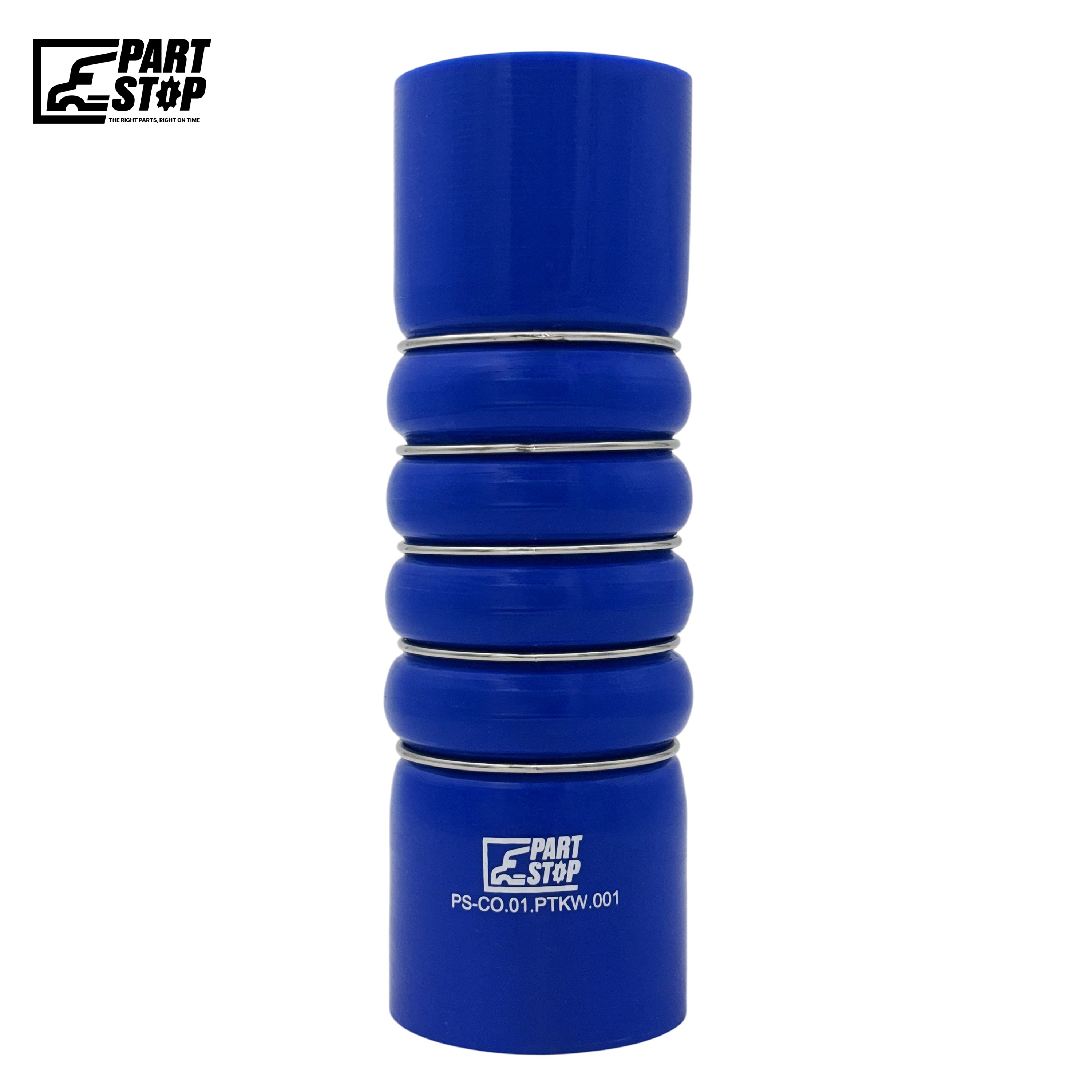5-Ring Silicone Coolant Hose Replaces F50-6308, F506308, 28359 - 2.5" ID x 8.875" Length - Fits Peterbilt & Kenworth