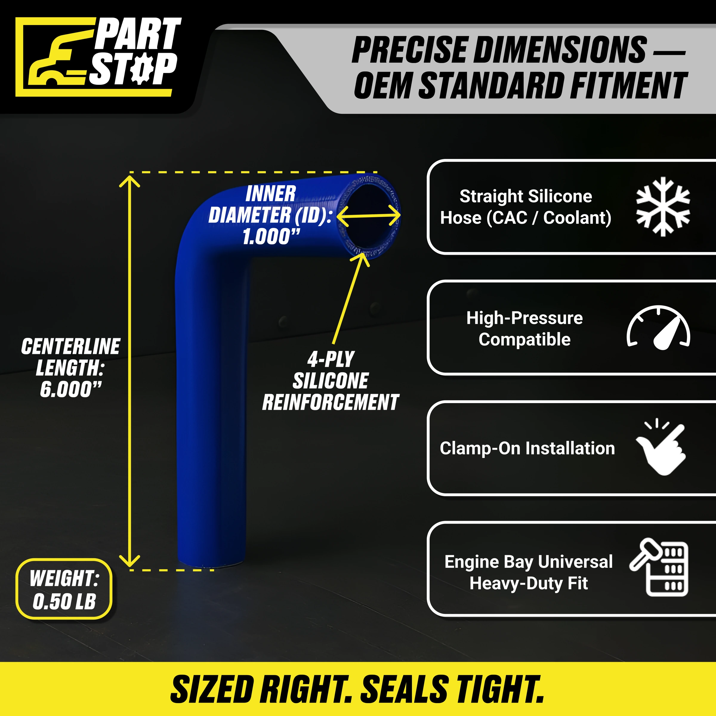 56118100 Coolant Hose Elbow 90deg ; 201363040, 78840002, 90100MK , 561.1810 — infographic 4
