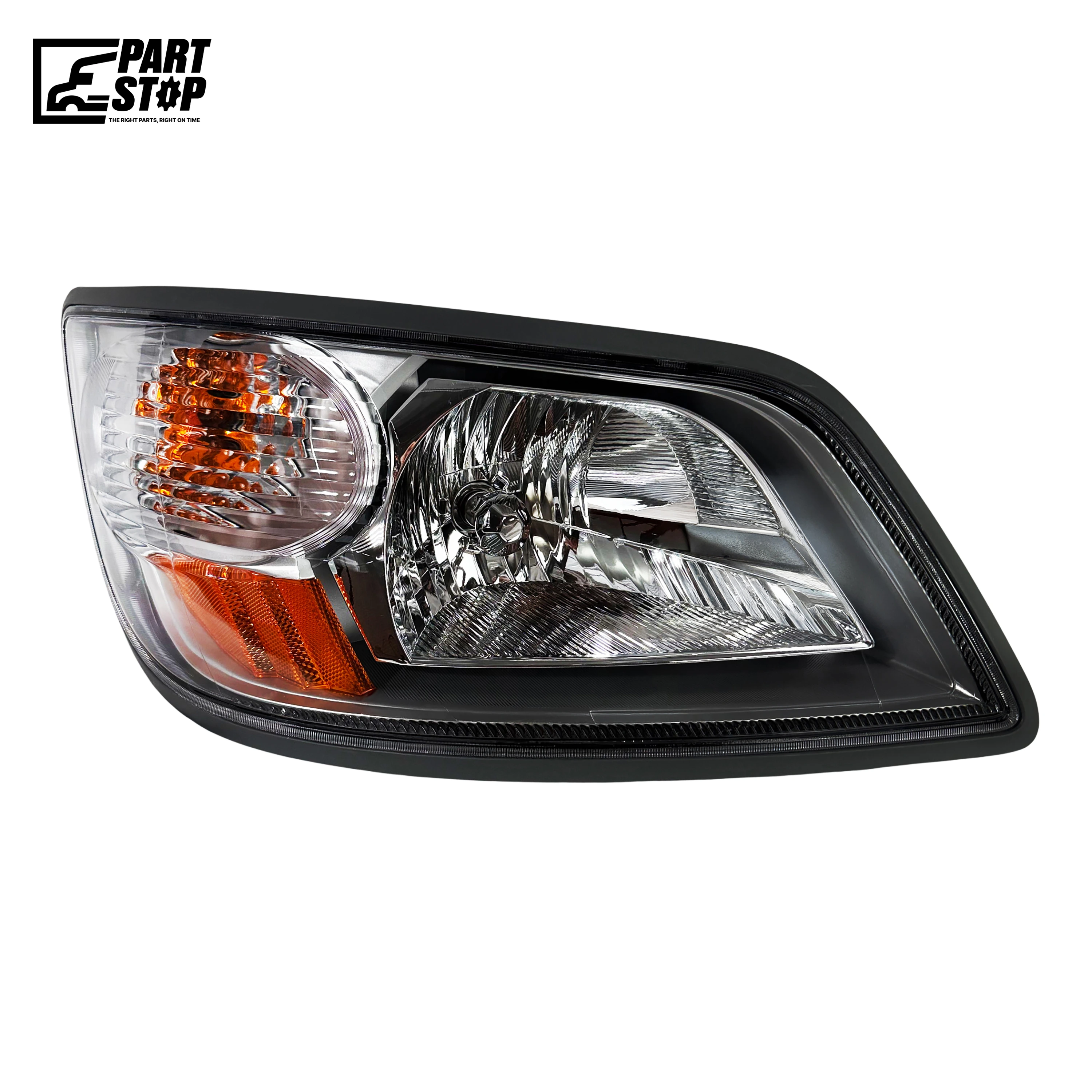 Right Passenger Side Halogen Headlight Assembly for Hino 238 258 268 338 (2011–2020) - Direct OEM Replacement,  (RH Only)