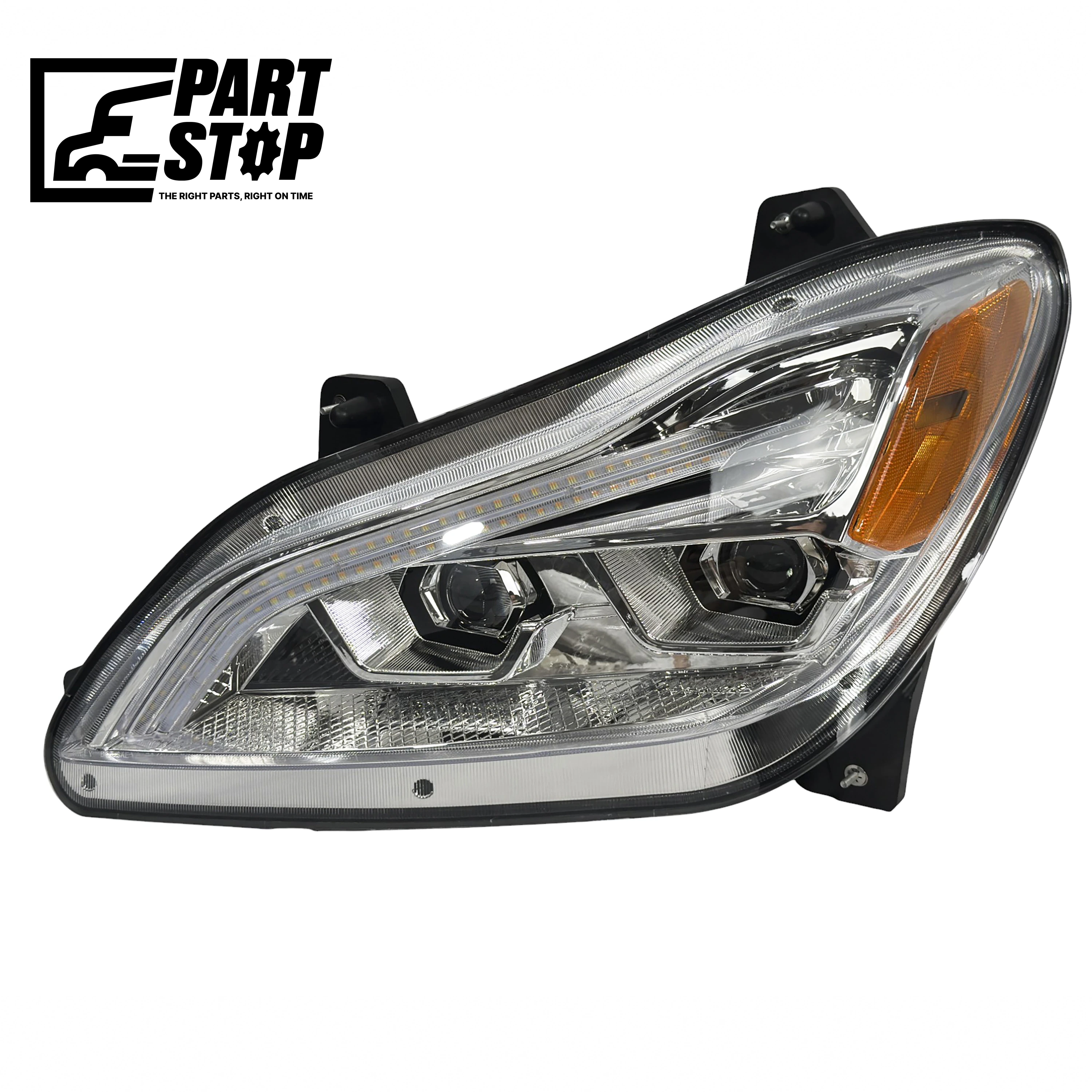 P54-6157-100 LH Driver Side LED Projector Headlight Fits Kenworth T680 2021+