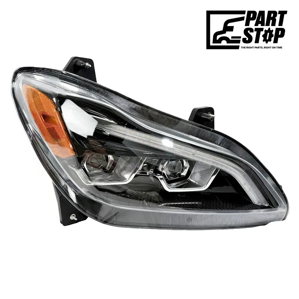 P54-6157-100R RH LED Projector Headlight Fits Kenworth T680 2021-2024 Passenger