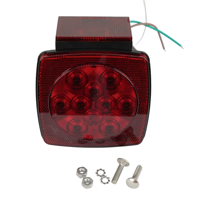 Tail Light Left Side, Stop Turn Tail, Submersible, 12V for Trailers under 80 " — photo 2