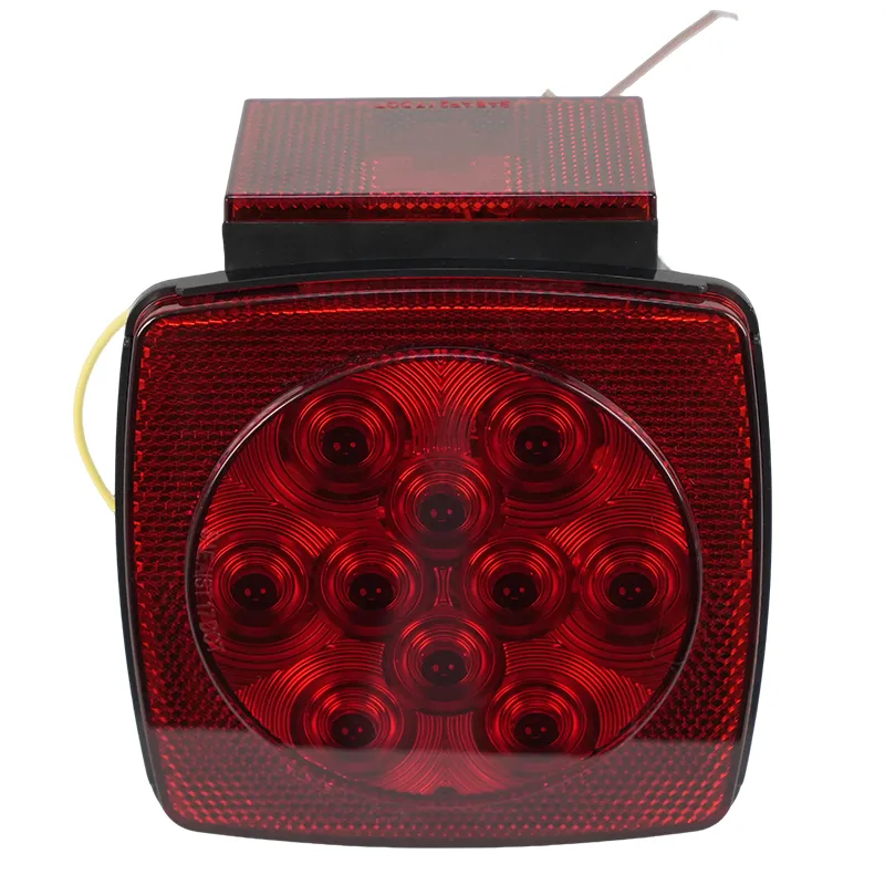 Right Tail Light Kit for Universal Trailers Under 80" Wide, Stop Turn Tail, 12V — photo 2