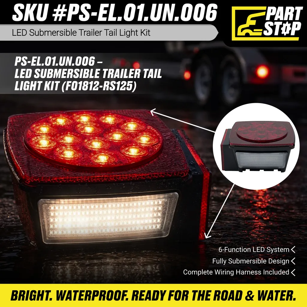 Trailer Light Kit — Complete Set (Tail + Stop/Turn + Marker) — infographic 4