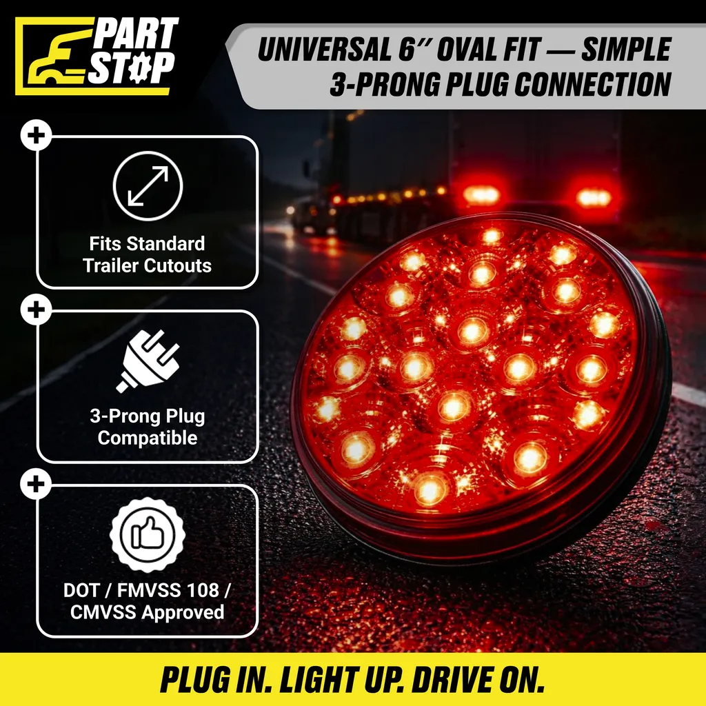 Trailer Light Kit — Complete Set (Tail + Stop/Turn + Marker) — infographic 9