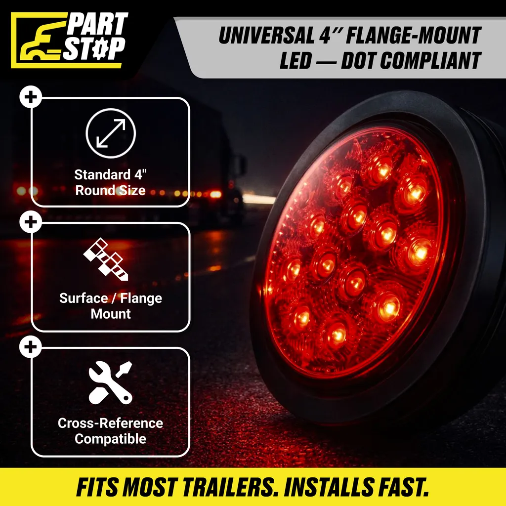 LED Trailer Tail Light — 2-Pack — infographic 2