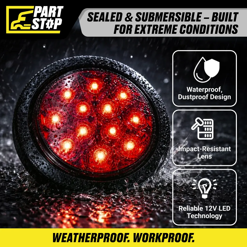 LED Trailer Tail Light — 2-Pack — infographic 3