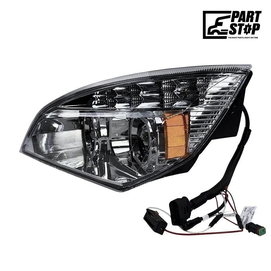 LH Driver Side LED Headlight Assemblyf or Freightliner Cascadia 2018-2024 A6601405002 — photo 2