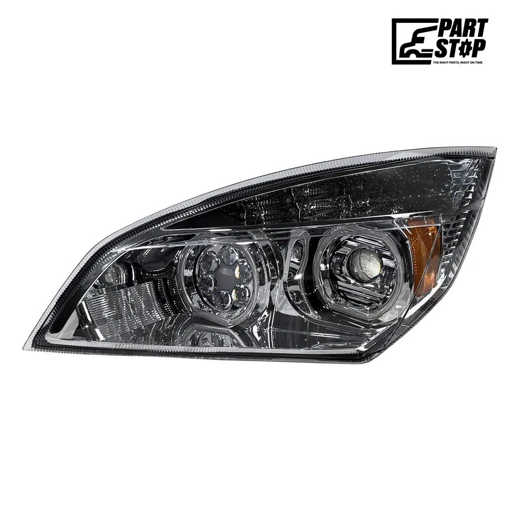 LH Driver Side LED Headlight Assemblyf or Freightliner Cascadia 2018-2024 A6601405002