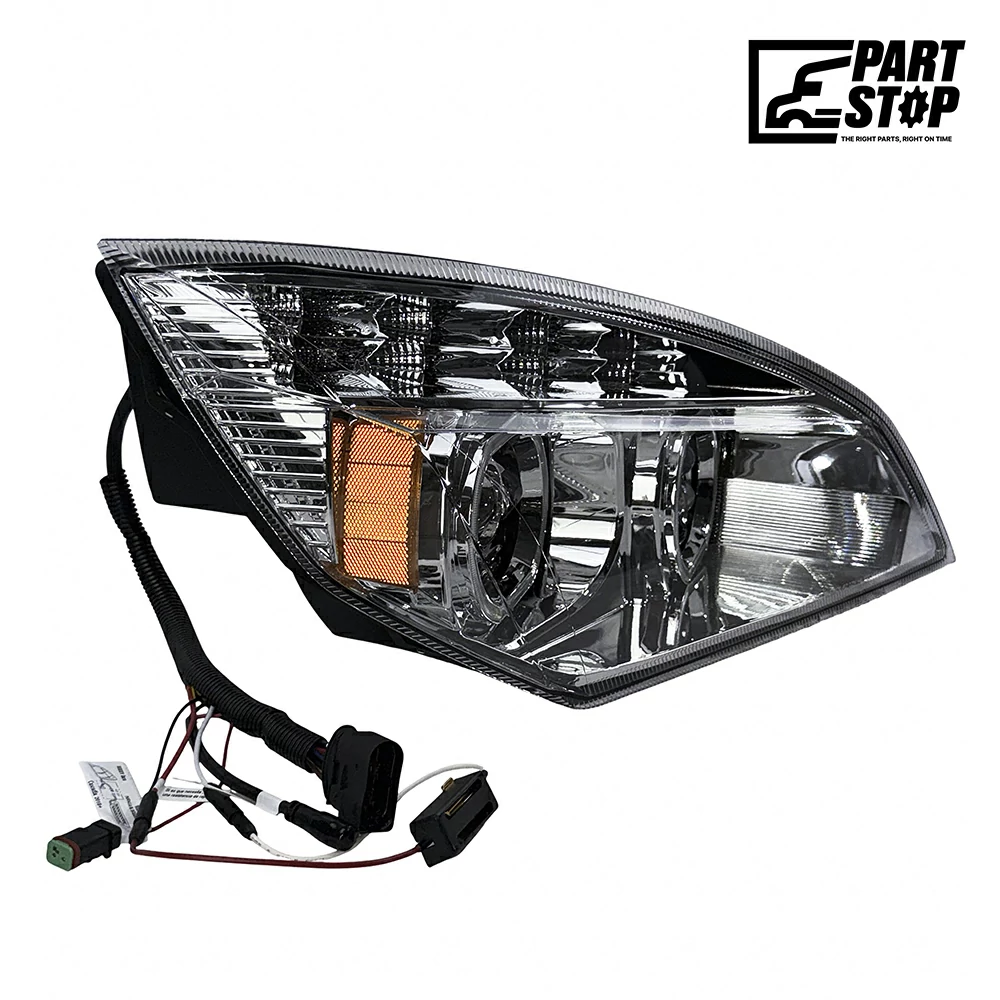 RH Passenger Side LED Headlight Assembly for Freightliner Cascadia A6601405003 — photo 2