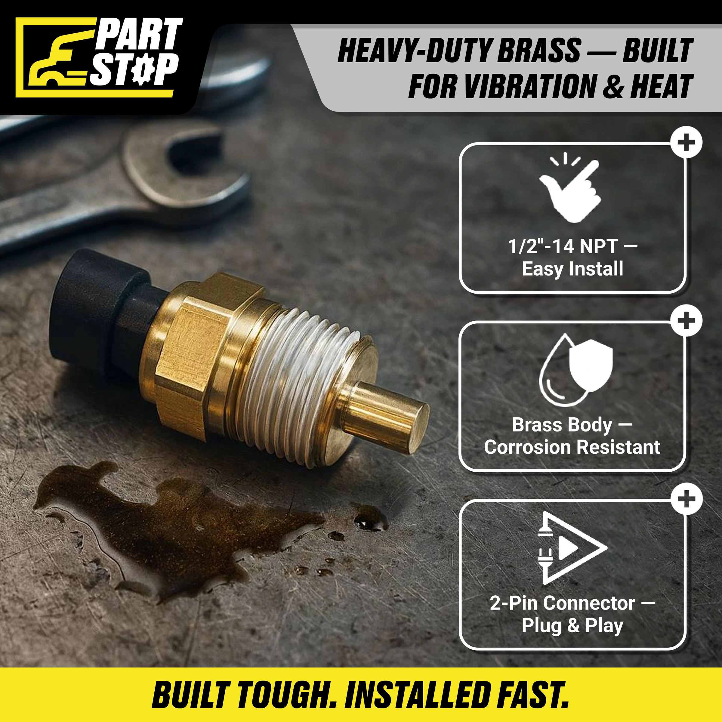 06-23464-000 Transmission Oil Temperature Sensor Fits Freightliner — infographic
