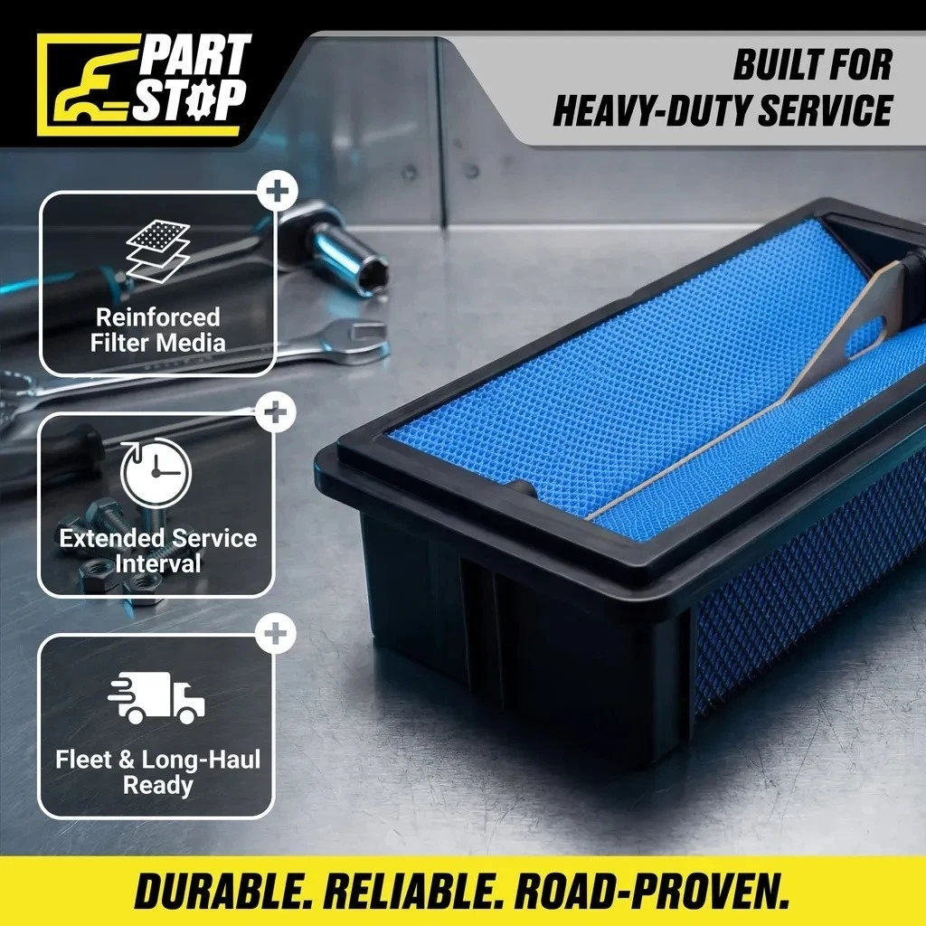 Engine Air Filter Fits Freightliner P629641, 336867002, 336867010 — infographic