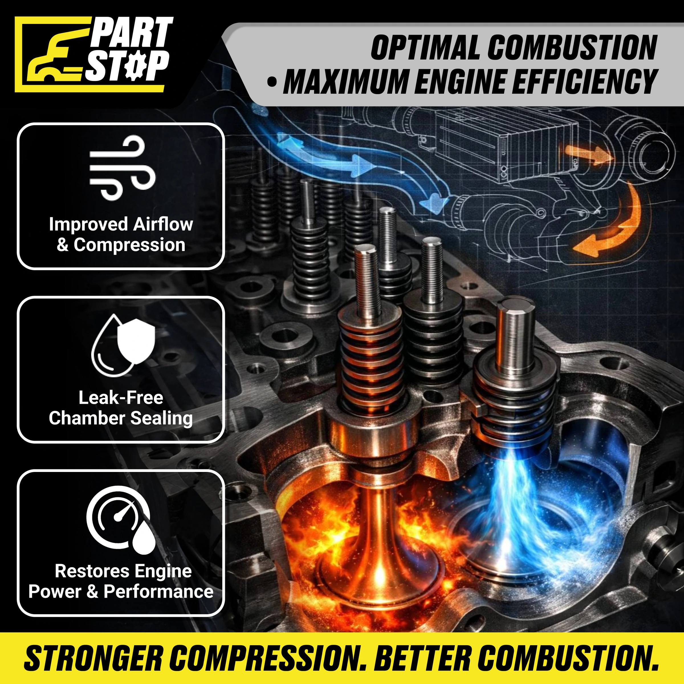 Detroit DD15 Cylinder Head A4730102620 6-Cyl EPA10 GHG14 Freightliner Cascadia — infographic