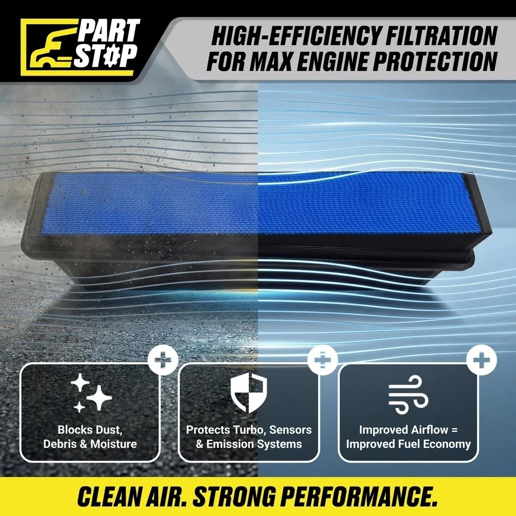 Engine Air Filter Fits International Air Filter DD16 Aftermarket 2515573C1 — infographic