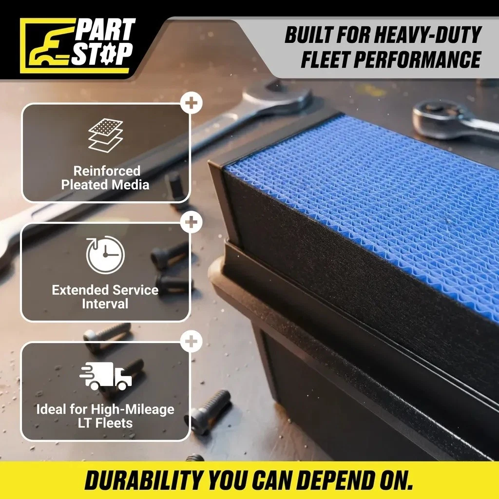 Engine Air Filter Fits International Air Filter DD16 Aftermarket 2515573C1 — infographic