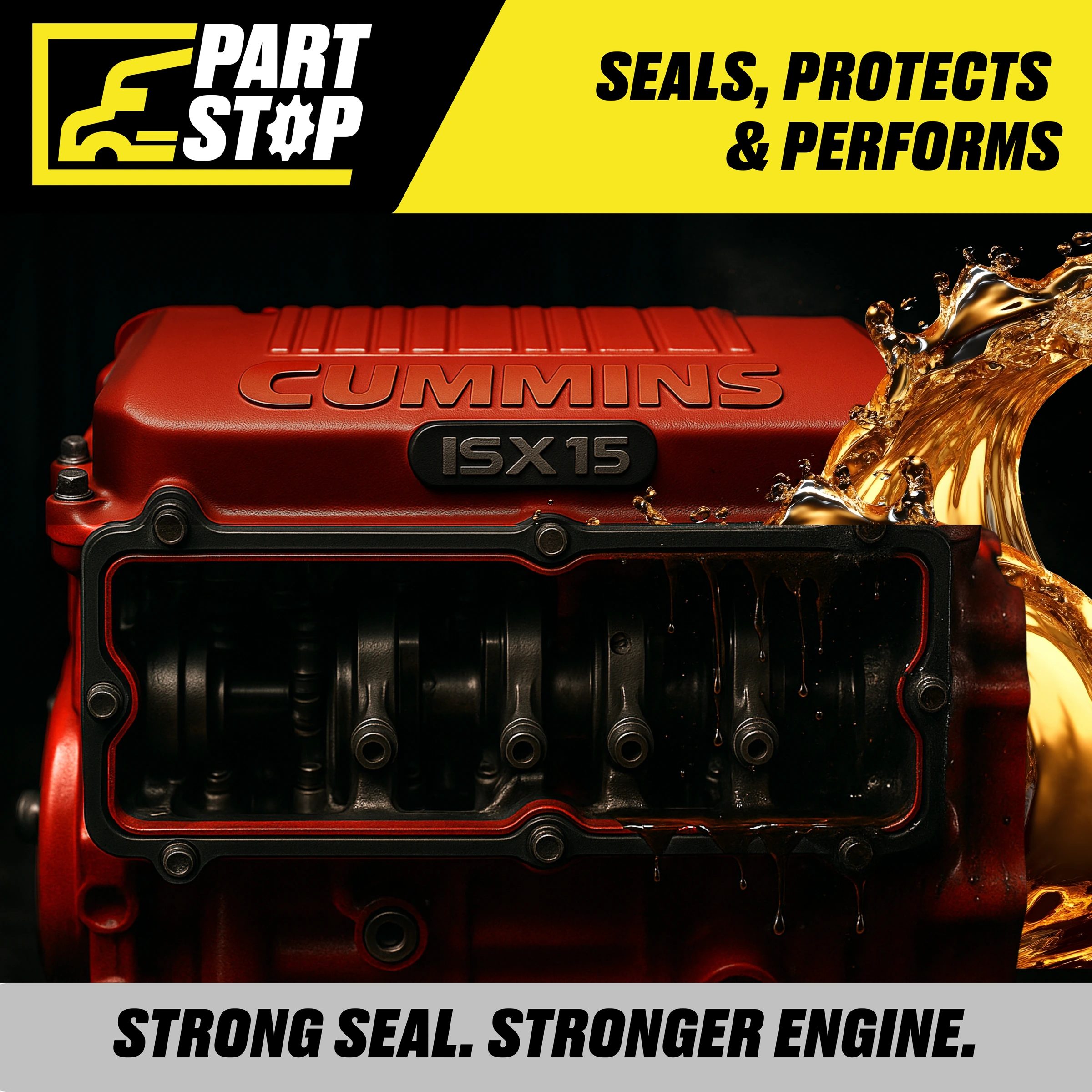4026507 Valve Cover Gasket Seal Fits Cummins ISX ISX15 ,  High Quality — infographic