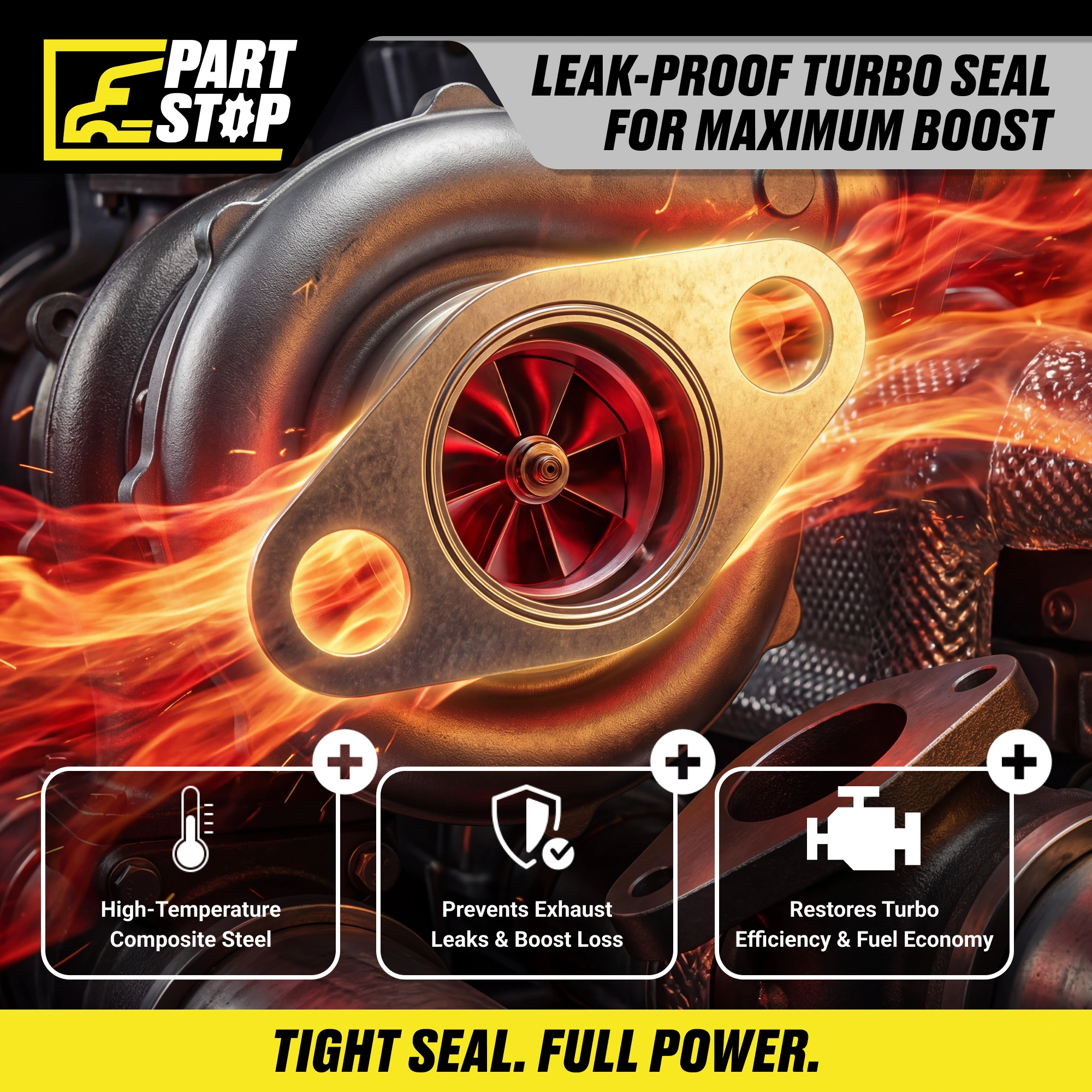 3101268 Turbo Gasket Fits Cummins ISX15 Fits Freightliner — infographic
