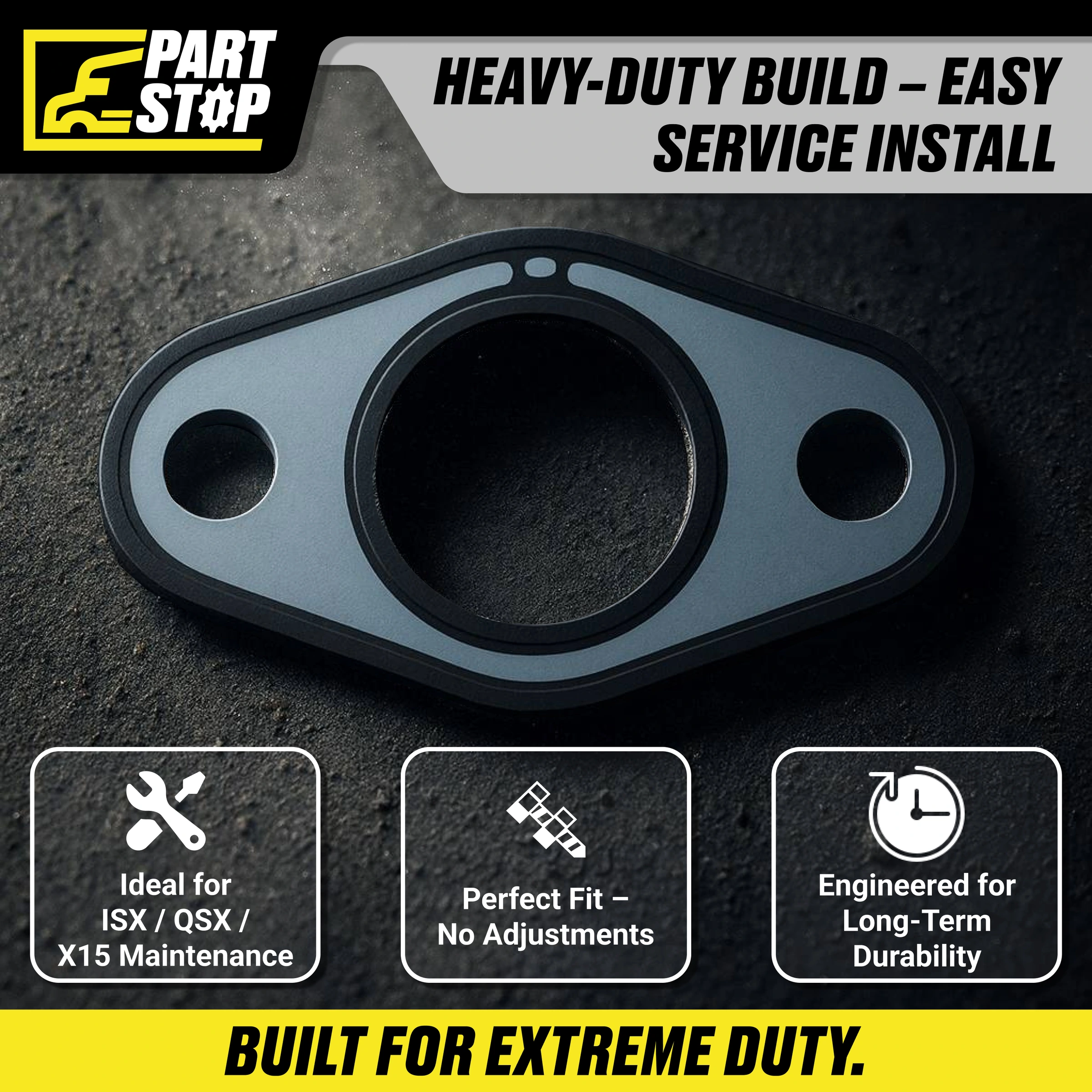 4973532 Oil Cooler Gasket Fits Cummins ISX Fits Kenworth — infographic