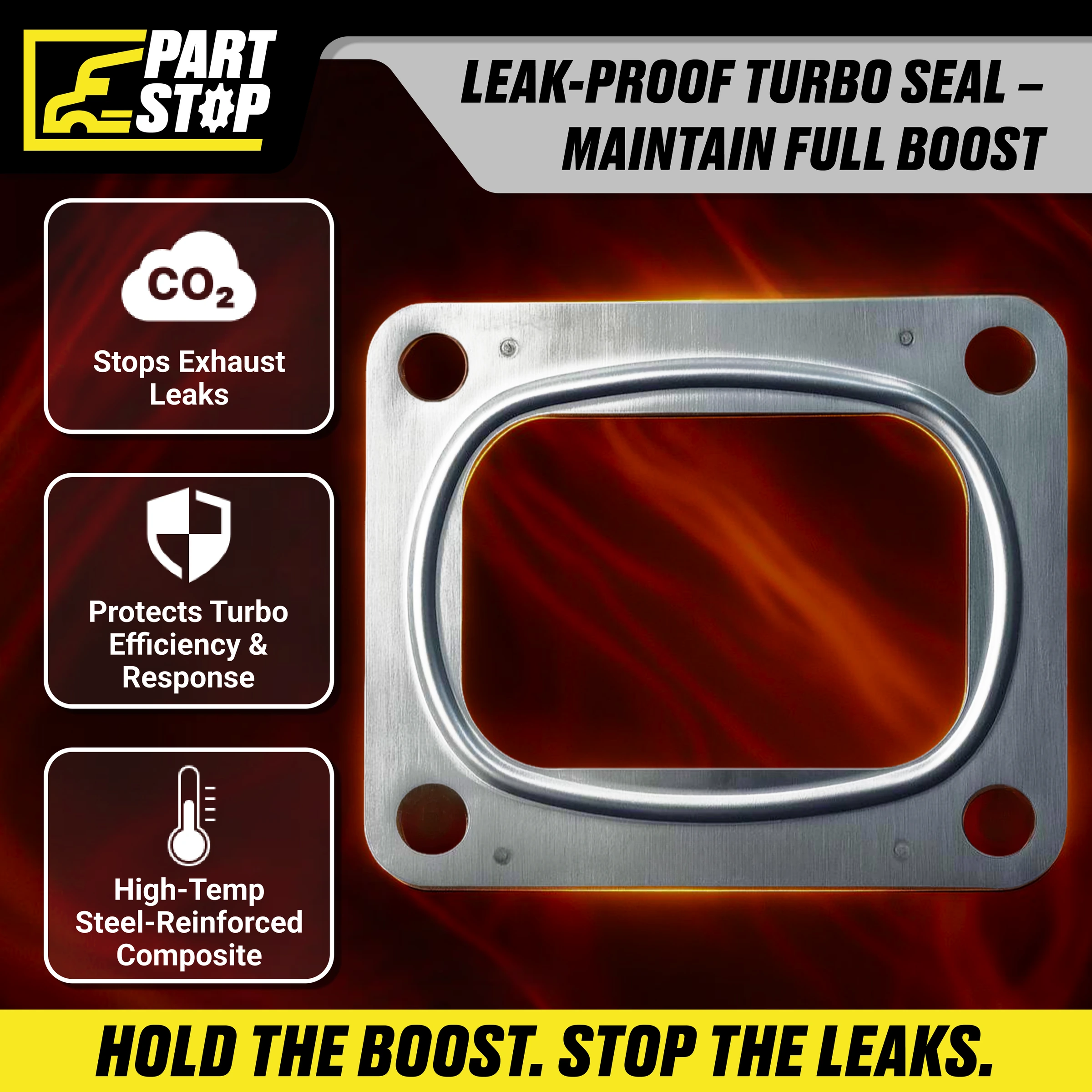 3693798 Turbocharger Gasket Fits Cummins ISX Diesel Turbo-to-Manifold — infographic
