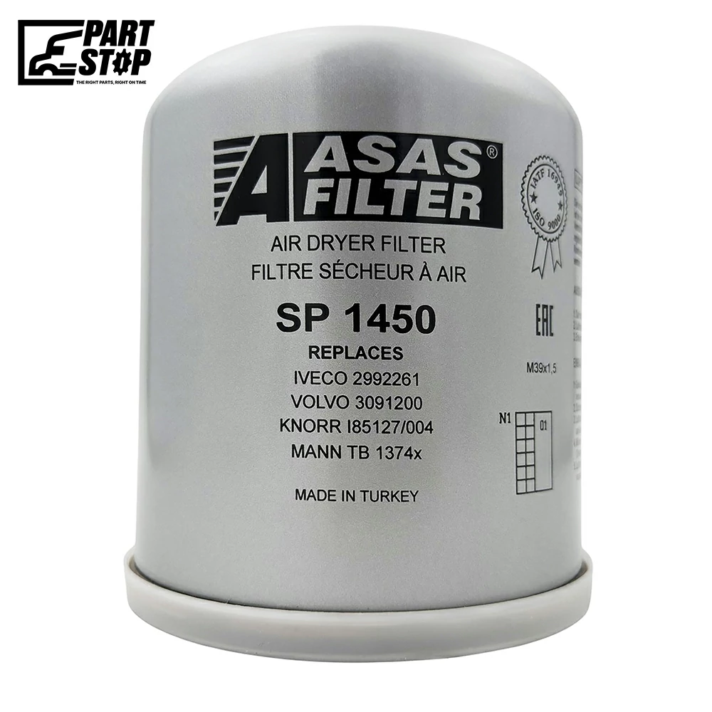 AD27750 Spin-On Air Dryer Cartridge Filter Fits Volvo/Kenworth
