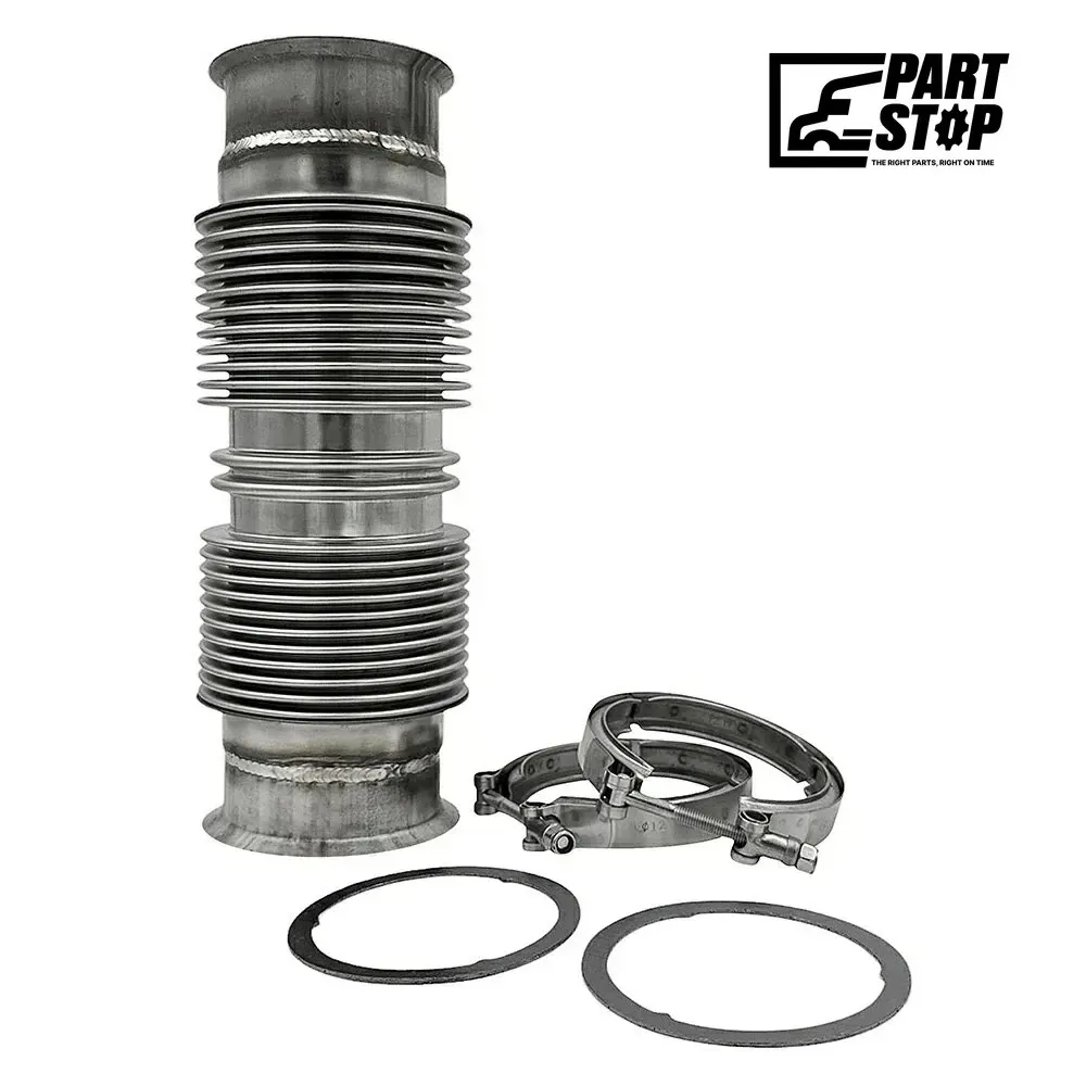 A042857800 4"–5" Stainless Steel Exhaust Bellows Flex Pipe, A04-28522-000