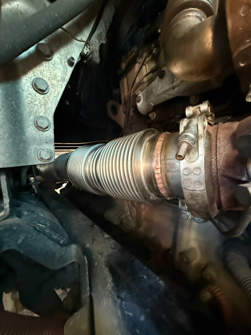 A042857800 4"–5" Stainless Steel Exhaust Bellows Flex Pipe, A04-28522-000 — photo 7