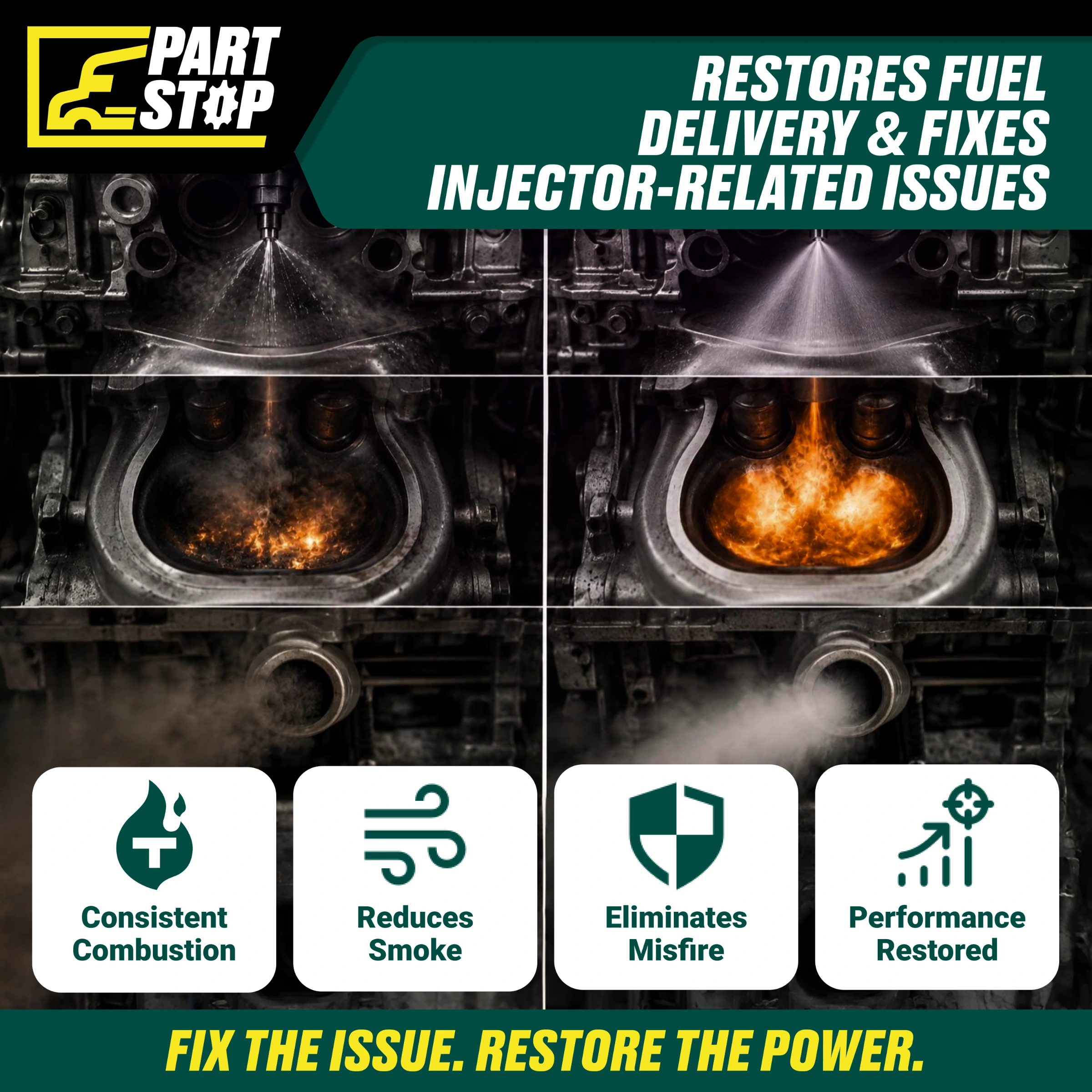 Fuel Injector Fits Detroit 4720700387, RPP4720700887X, A4720700087 , A4720700887 — infographic