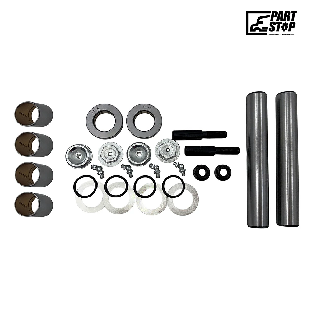 King Pin Kit for Ford Axle Meritor Bronze Ream 6.969" Length , R200062