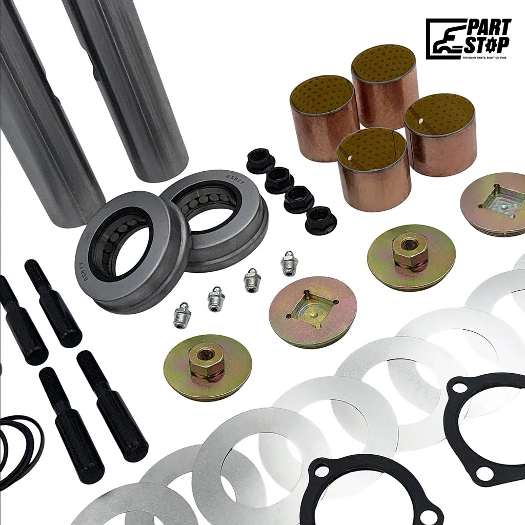R201609 King Pin Kit for Meritor MFS+ Front Axle Double Draw Key Composite — photo 2