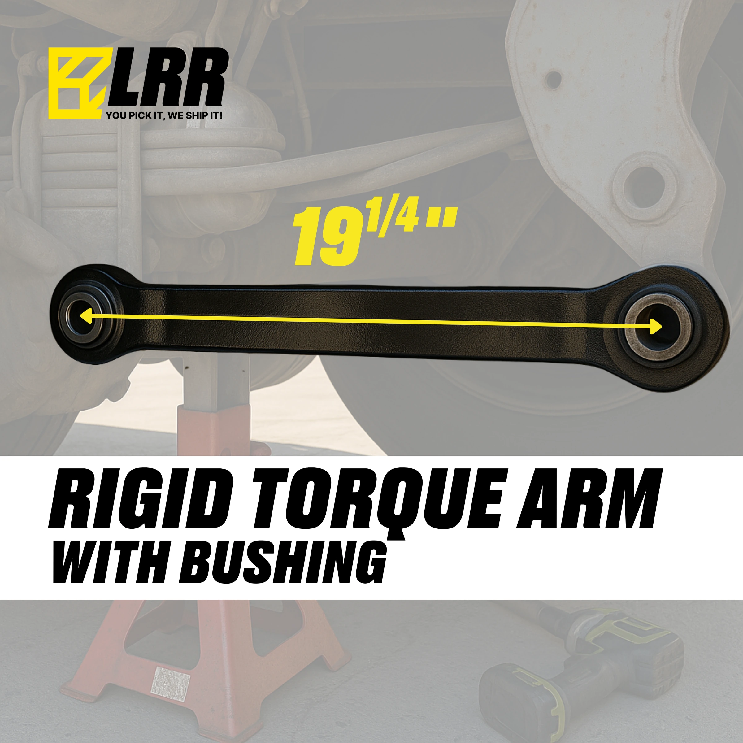 19-1/4 Inch Suspension Torque Rod For Trailers  Direct Replacement ,346-146 — infographic