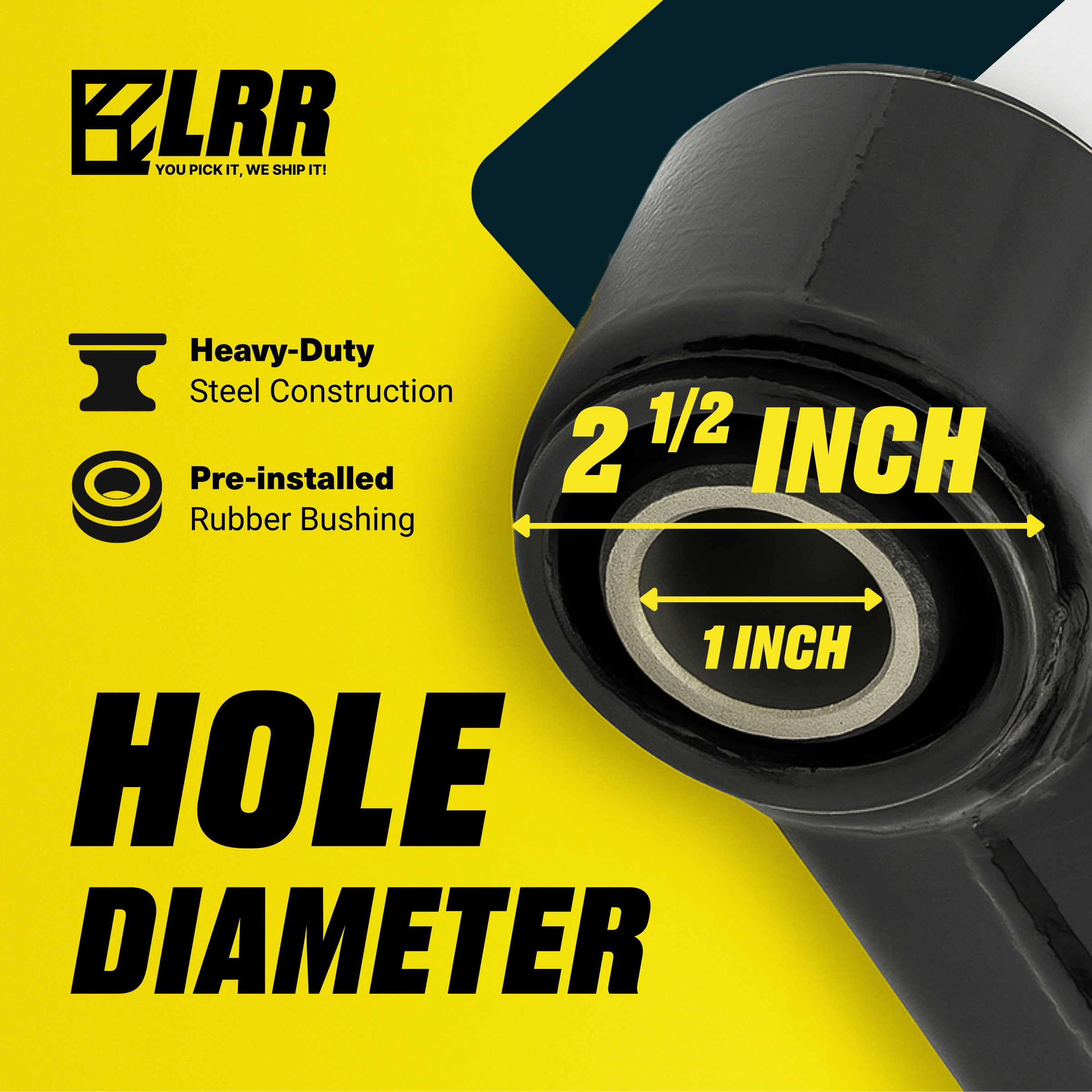 19-1/4 Inch Suspension Torque Rod For Trailers  Direct Replacement ,346-146 — infographic