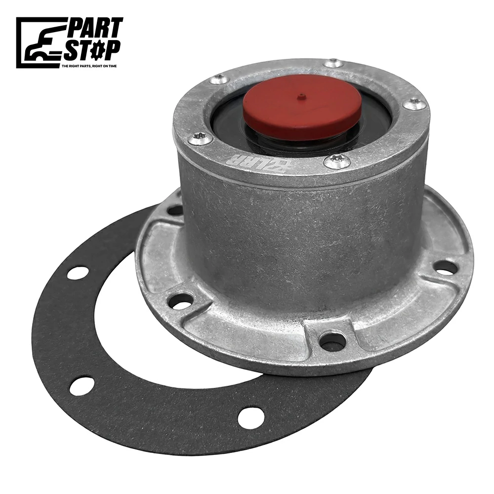 Trailer Hub Cap Steer Axle Aluminum Replacement 3434024