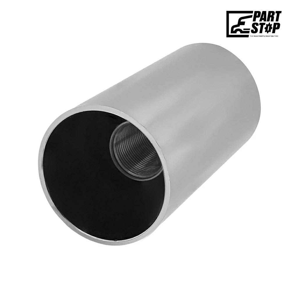 FLG008 Chrome Wheel Cover Kit 33mm Thread Fits Semi Truck — photo 2