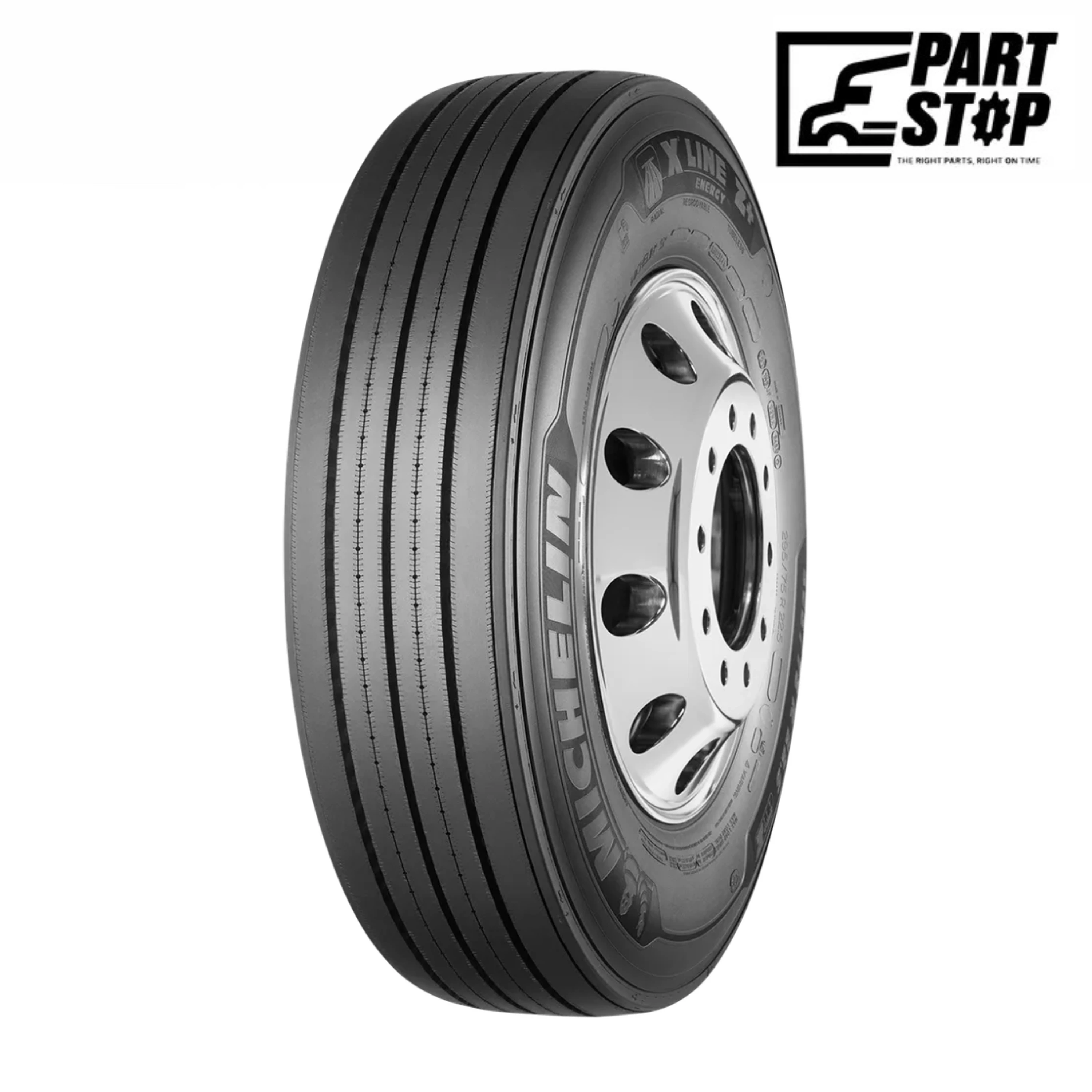 295/75R22.5 MICHELIN X Line Energy Z+ Commercial Steer Tire 16PR  2 TIRES