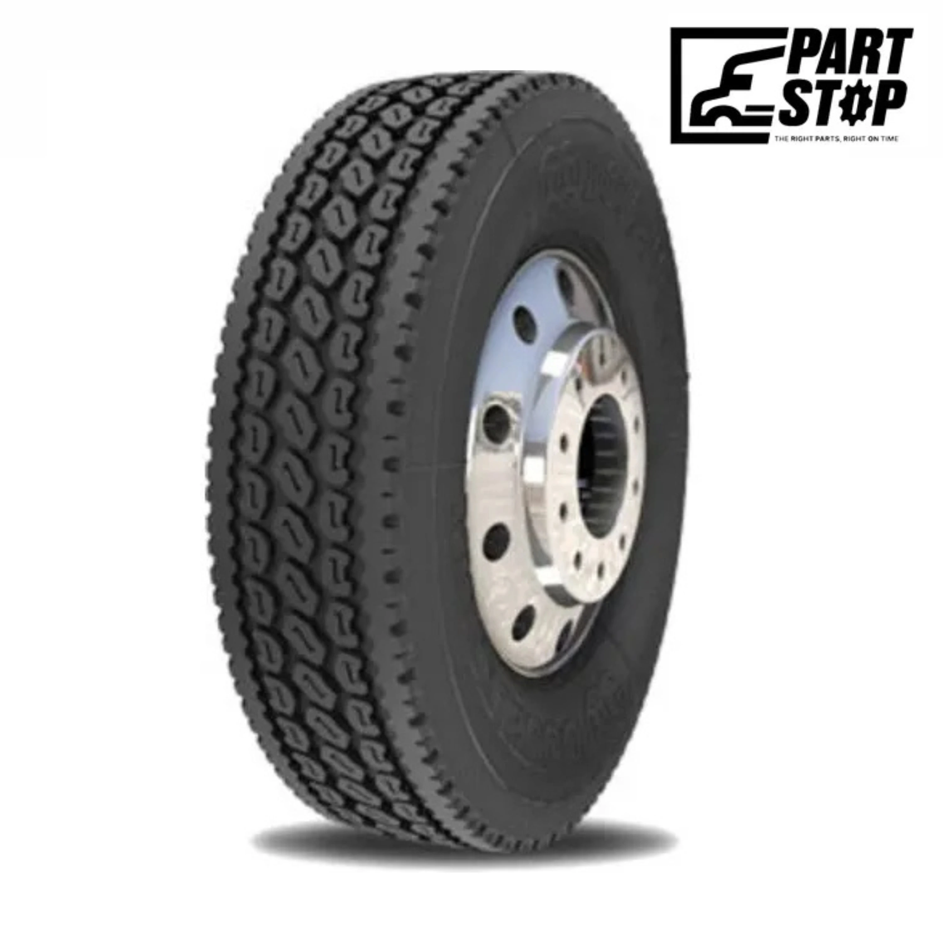 295/75R22.5 Double Coin RLB400 Drive Truck Tire 14PR Load Range G Deep 30/32" Tr